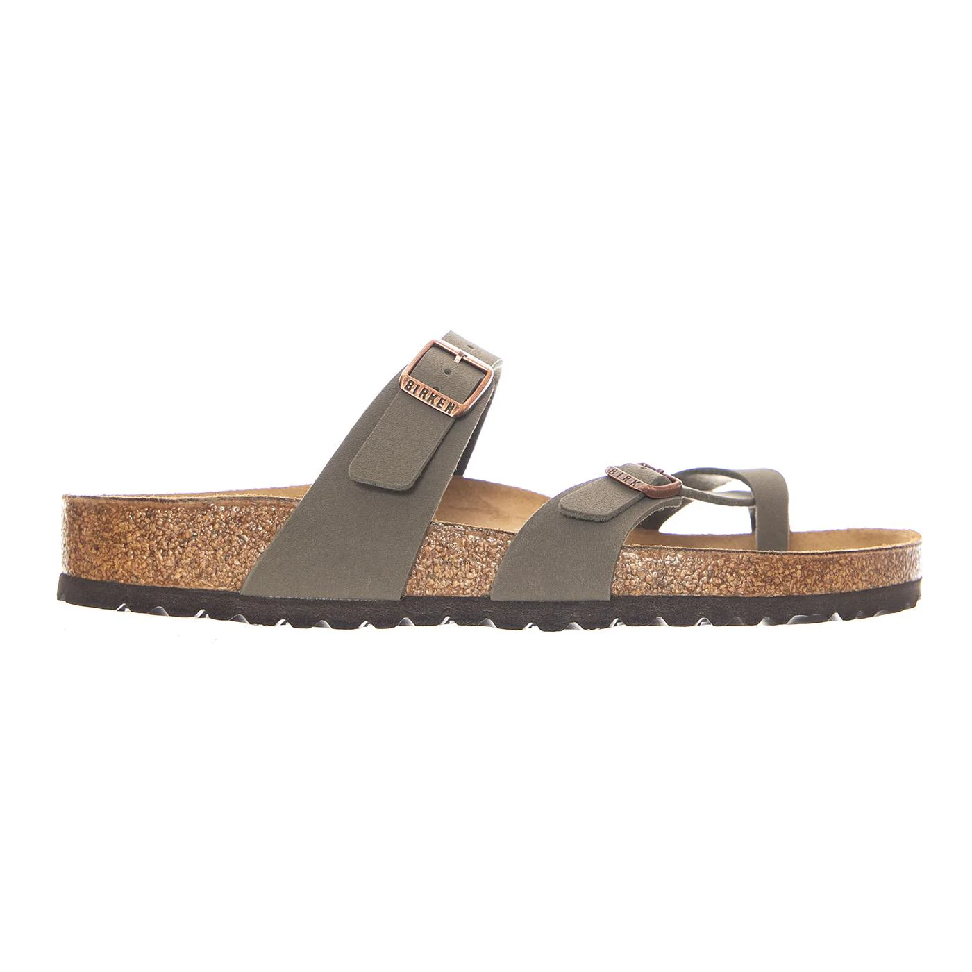 Mayari Birkibuc Regular Fit Stone - Sandali Uomo / Donna Grigi  Uomo BIRKENSTOCK