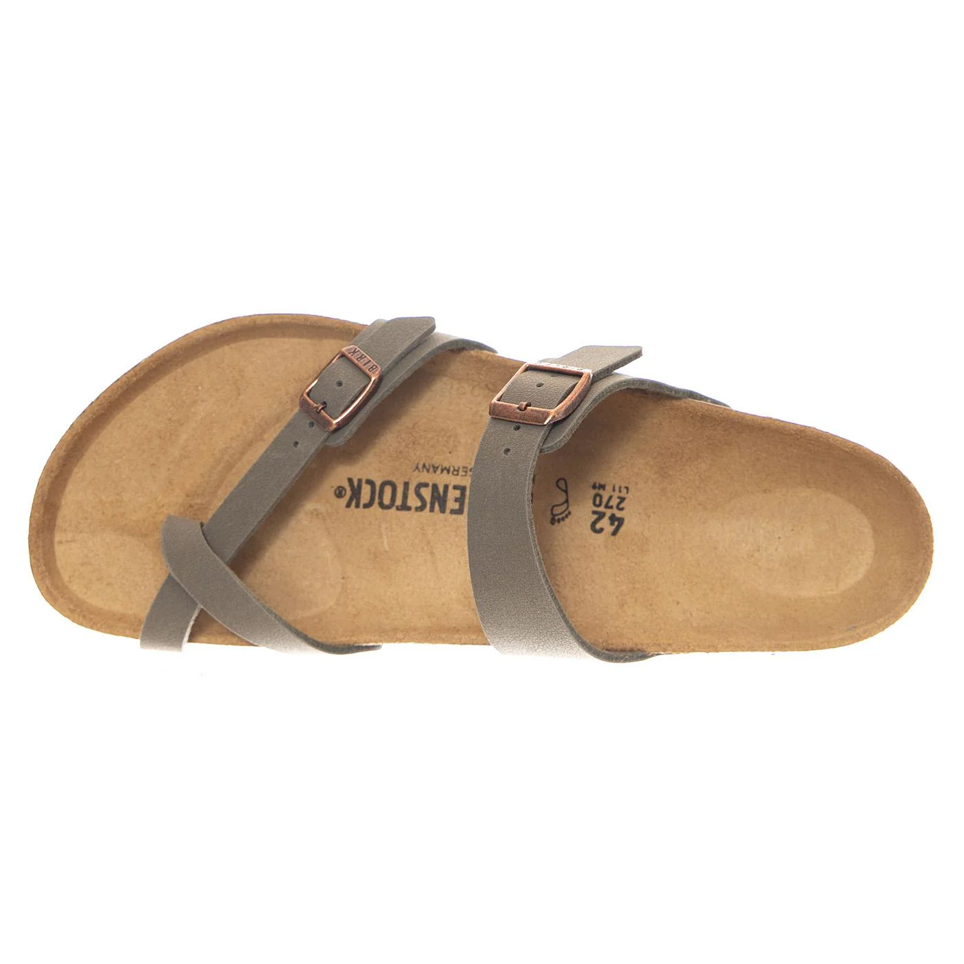 Mayari Birkibuc Regular Fit Stone - Sandali Uomo / Donna Grigi  Uomo BIRKENSTOCK - Image 6