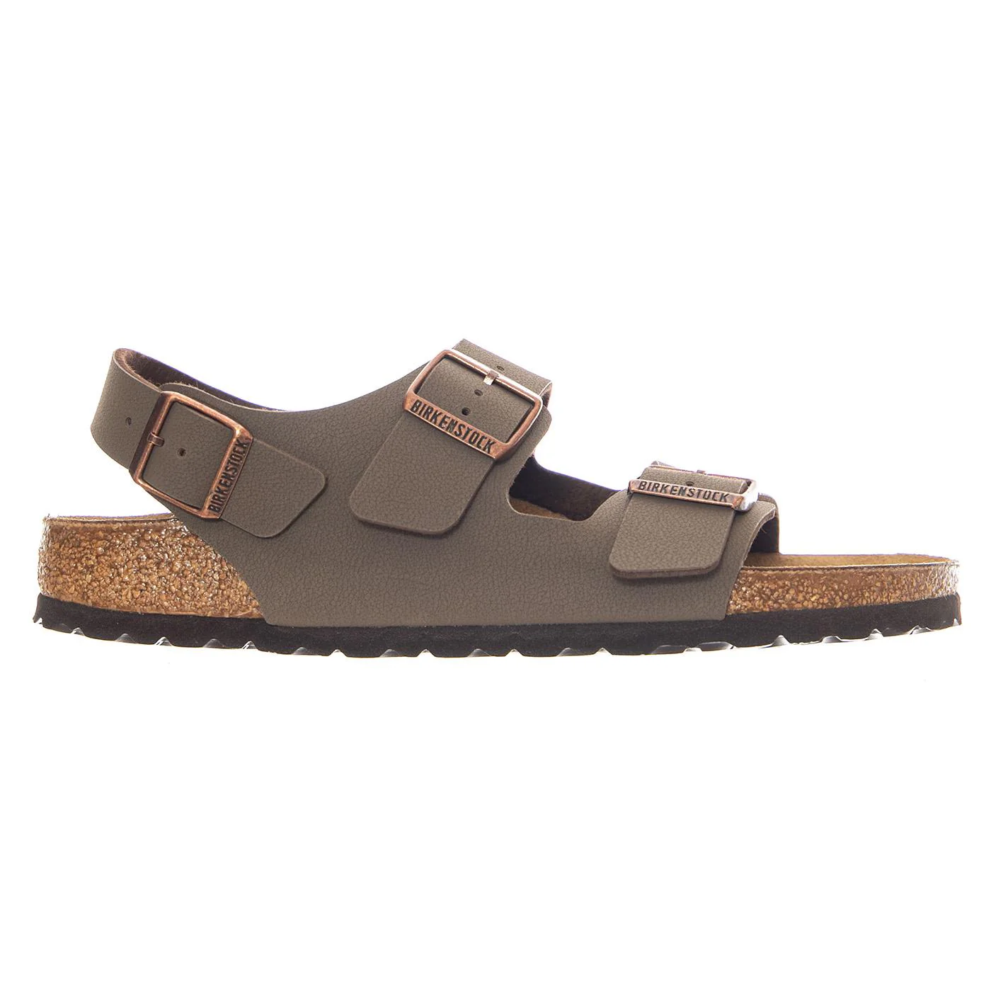 Milano Birkibuc Narrow Fit Mocca - Sandali Donna / Uomo Marroni Uomo BIRKENSTOCK
