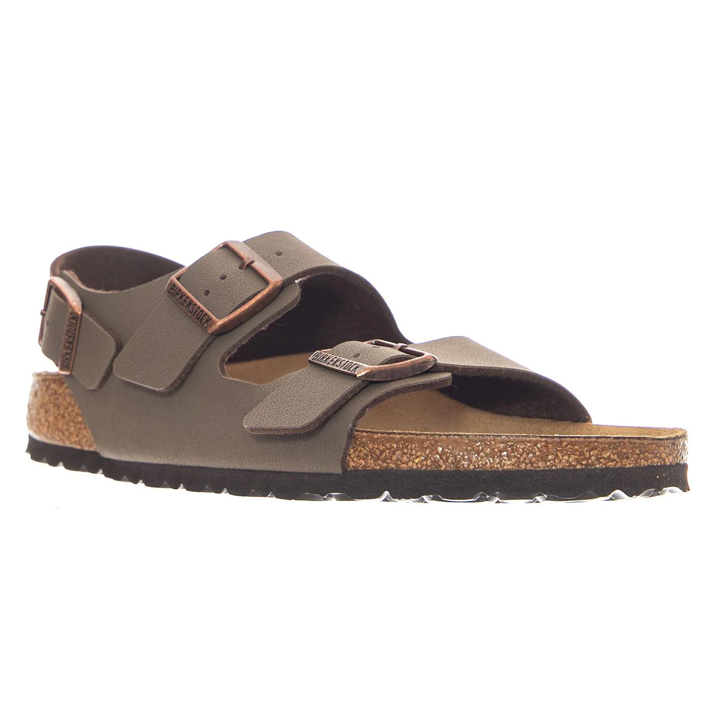 Milano Birkibuc Narrow Fit Mocca - Sandali Donna / Uomo Marroni Uomo BIRKENSTOCK - Image 2