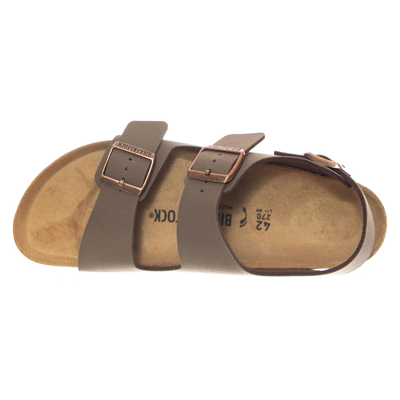 Milano Birkibuc Narrow Fit Mocca - Sandali Donna / Uomo Marroni Uomo BIRKENSTOCK - Image 6