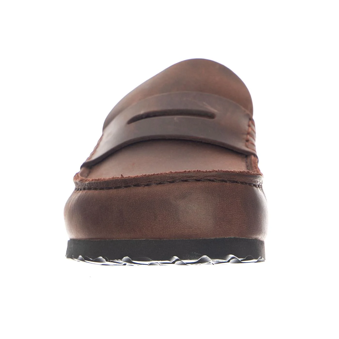 Naples Wrapped Oiled Leather Narrow Fit Habana - Mocassini Uomo Marroni  Uomo BIRKENSTOCK - Image 3