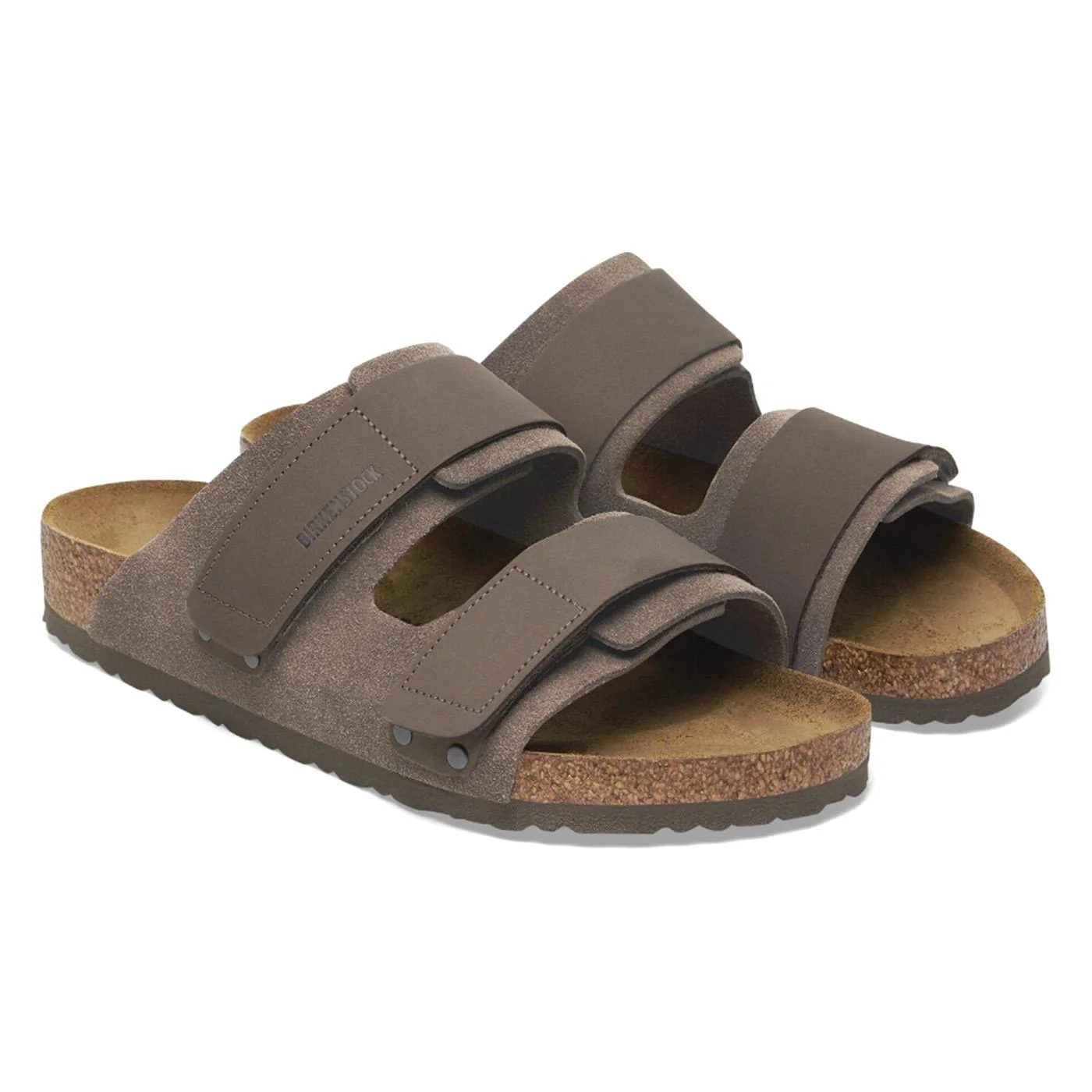 Uji Concrete Gray, Suede Leather / Nubuck - Sandali Uomo Grigi Uomo BIRKENSTOCK - Image 4
