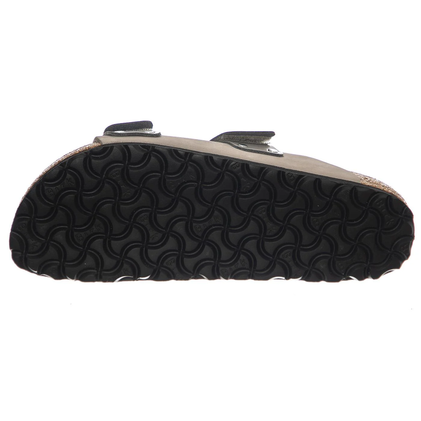 Uji stone coin, Nubuck Leather/High Shine Leather - Sandali Uomo / Donna Grigi Donna BIRKENSTOCK - Image 5