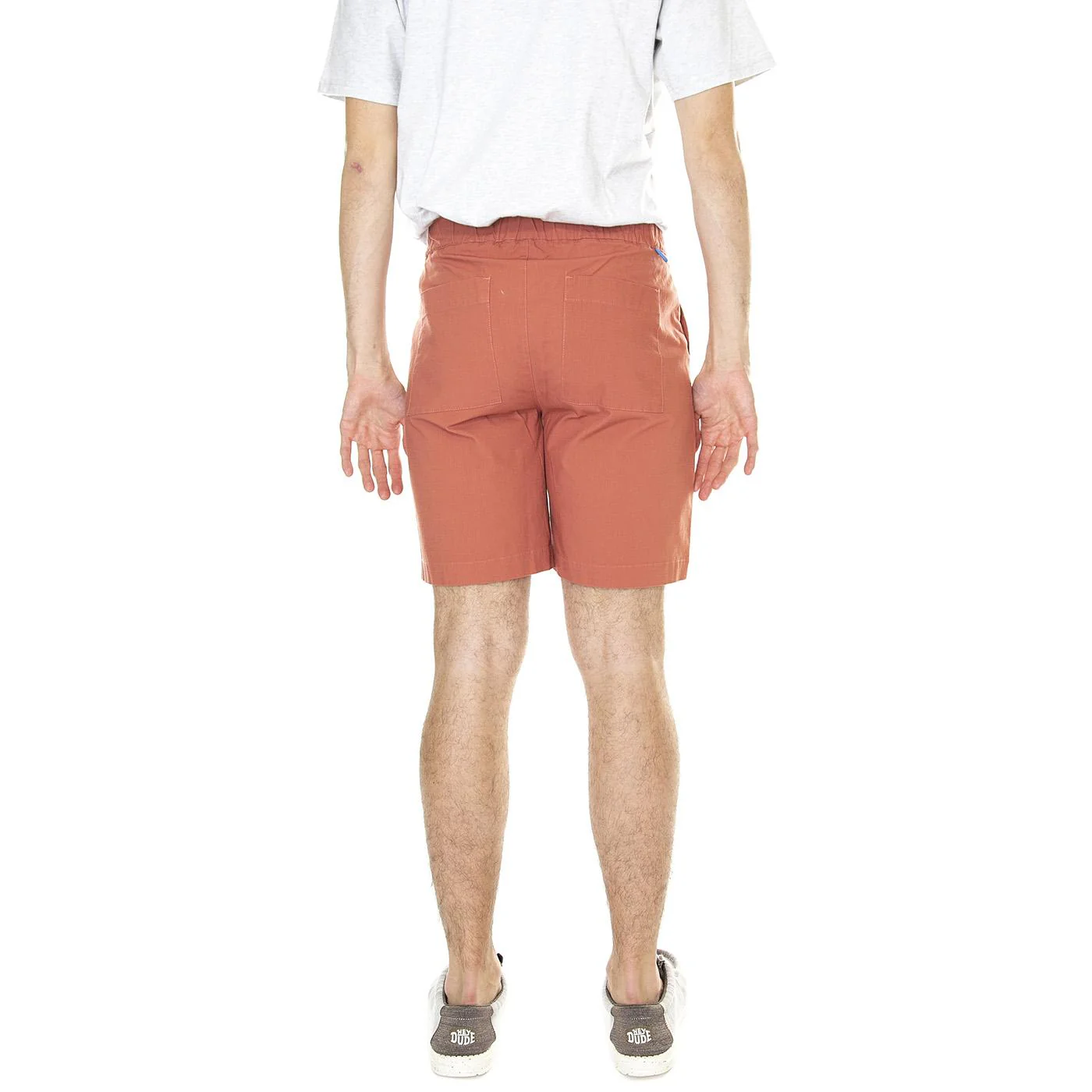 M' Ribstop Oversize Short Sorbet Sorbet - Bermuda Uomo Rossi Uomo BRAVA FABRICS - Image 3