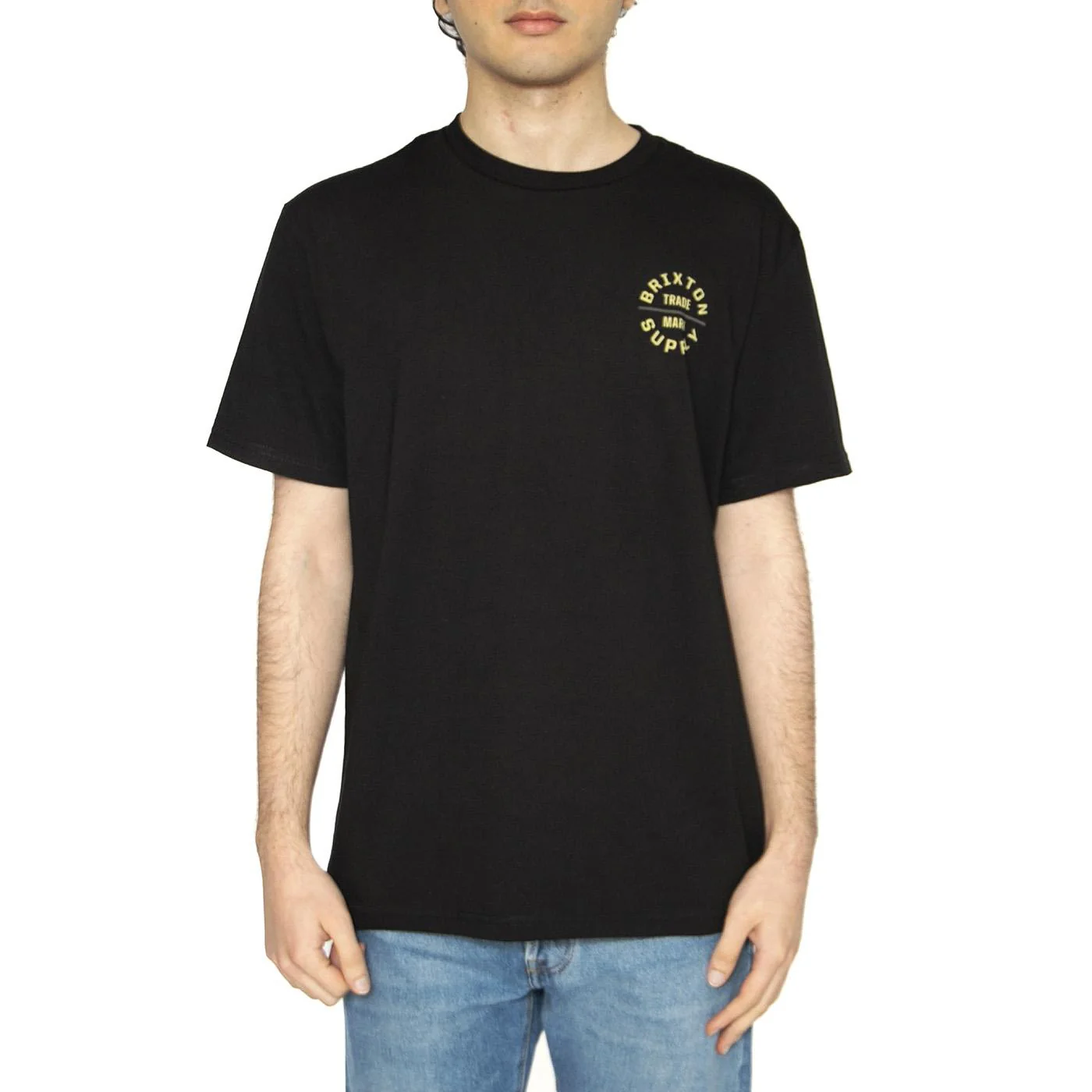Oath V S/S STT - Maglietta Girocollo Uomo Nera Uomo BRIXTON - Image 2