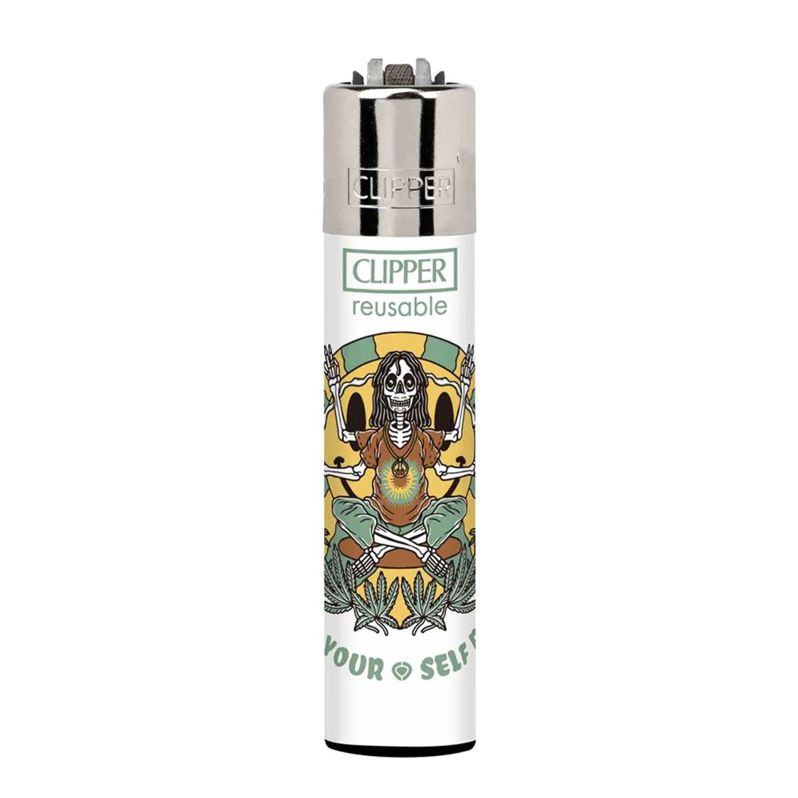 Clipper Circa - Let Yourself Rest - Accendino Ricaricabile Bianco / Multicolore  ACCESSORI C1RCA