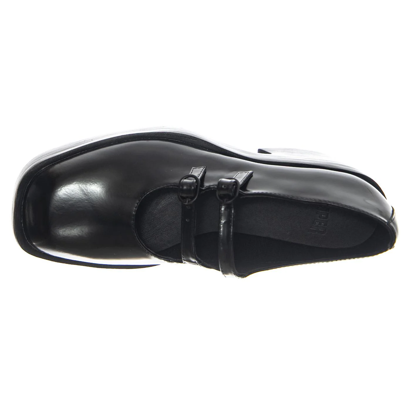 Mimi Negro / Billie Negro Shiny - Mocassini Donna Neri  Donna CAMPER - Image 6