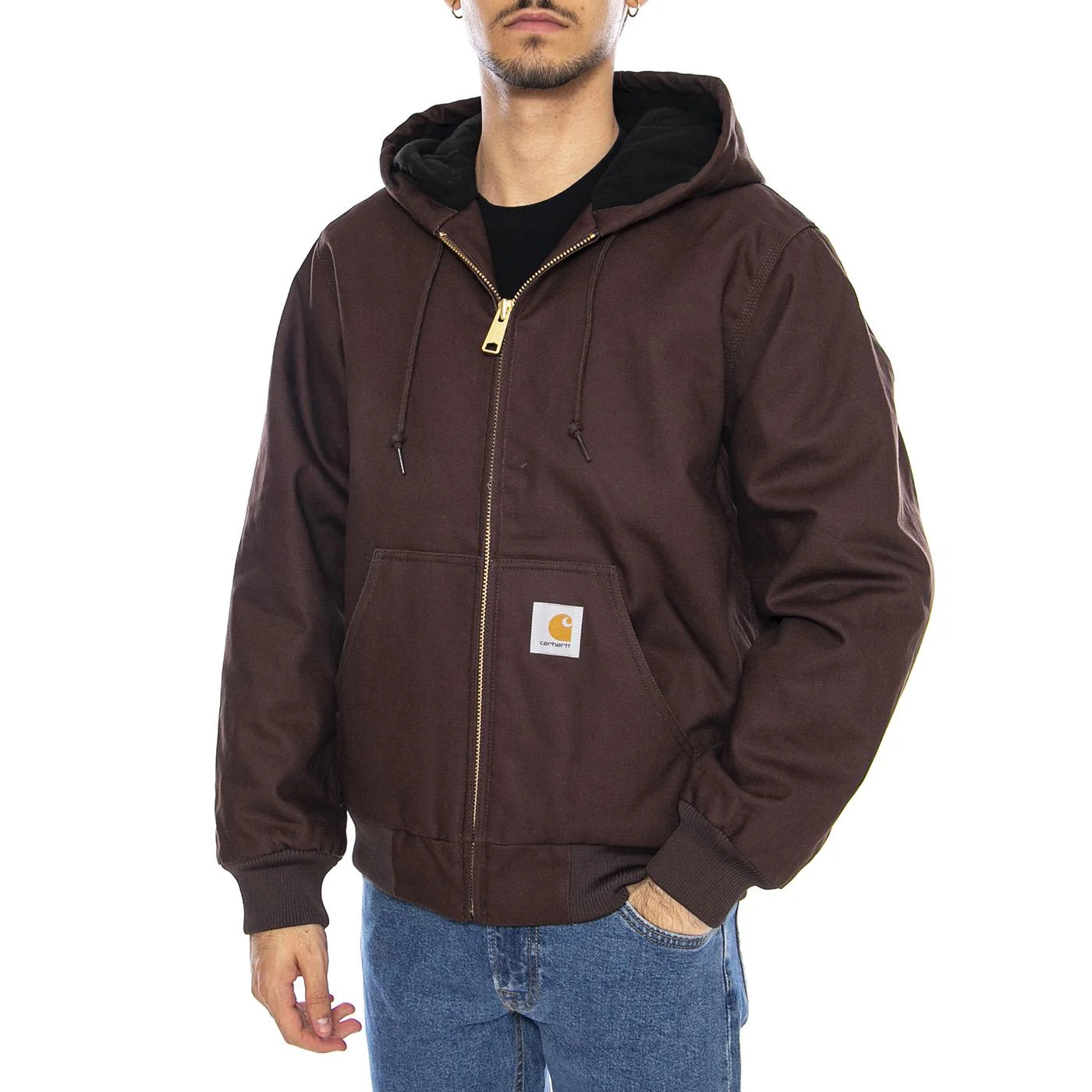 Active Tobacco Jacket - Giacca Marrone  Uomo CARHARTT WIP
