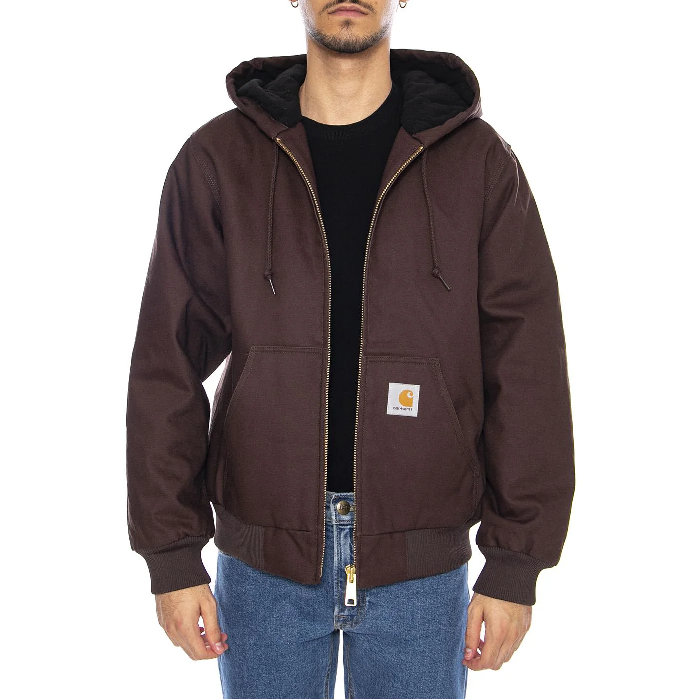 Active Tobacco Jacket - Giacca Marrone  Uomo CARHARTT WIP - Image 2
