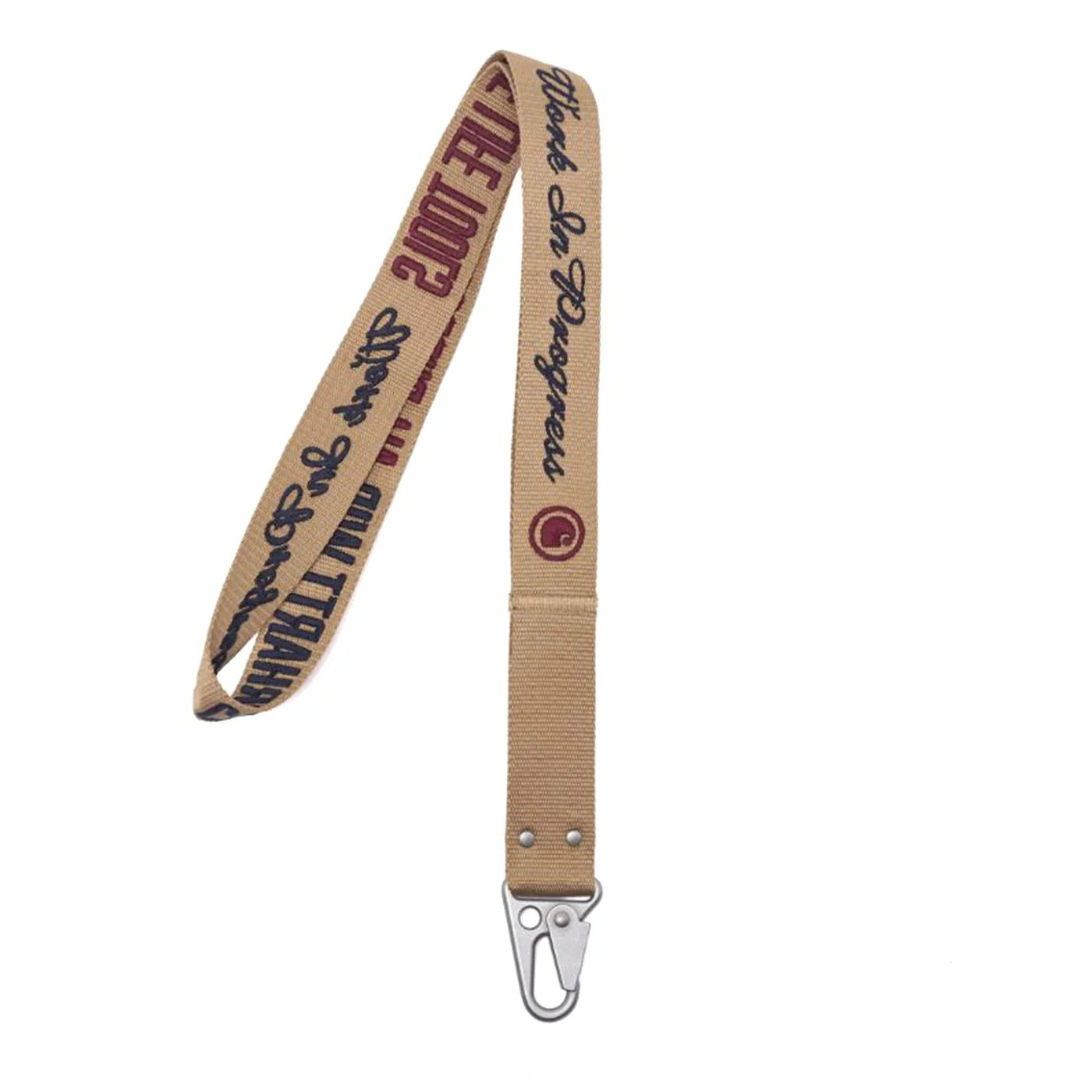 Arcan Keychain Dusty H Brown - Portachiavi Beige ACCESSORI CARHARTT WIP