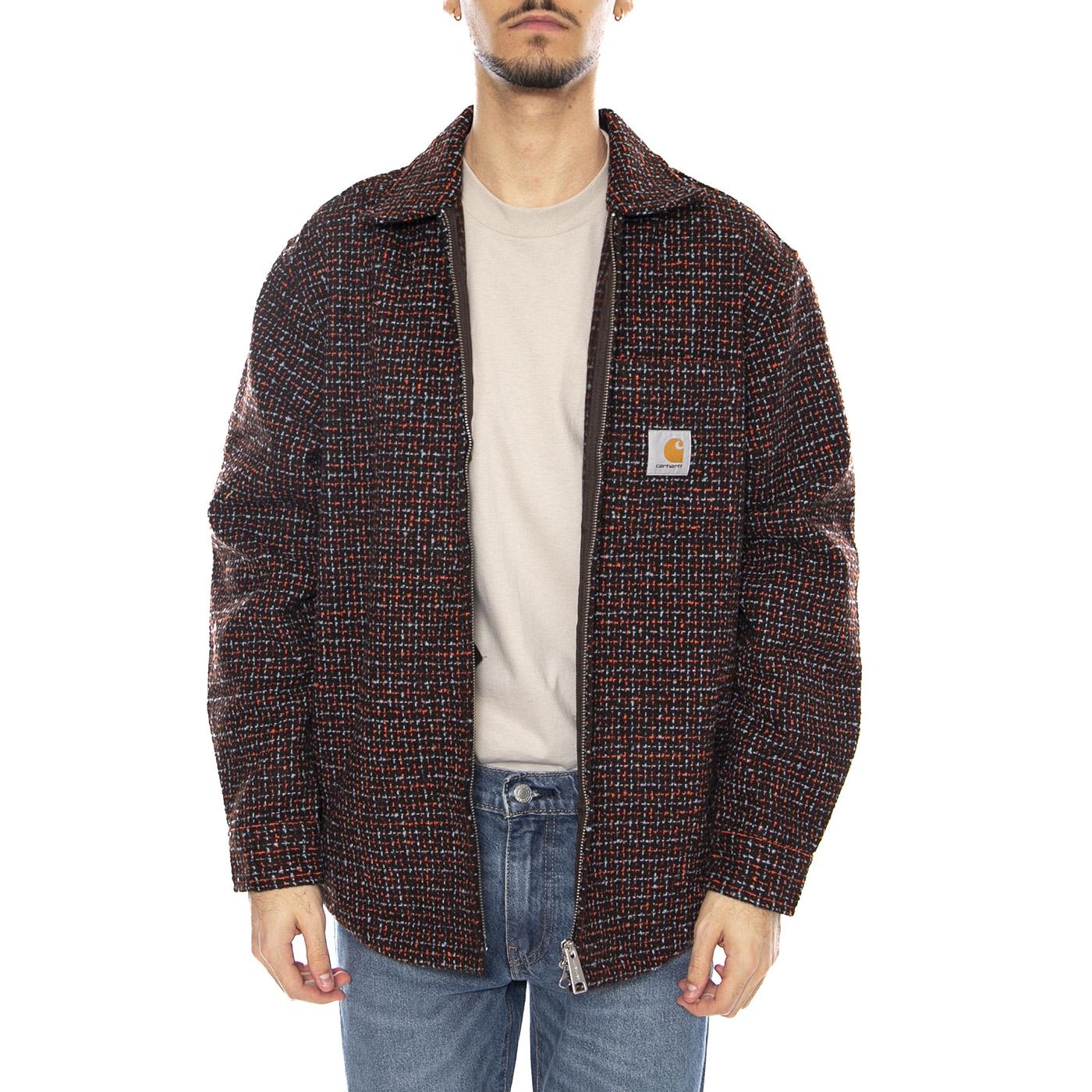 Bellamy Shirt Jac Bellamy Check, Tobacco Uomo CARHARTT WIP - Image 2
