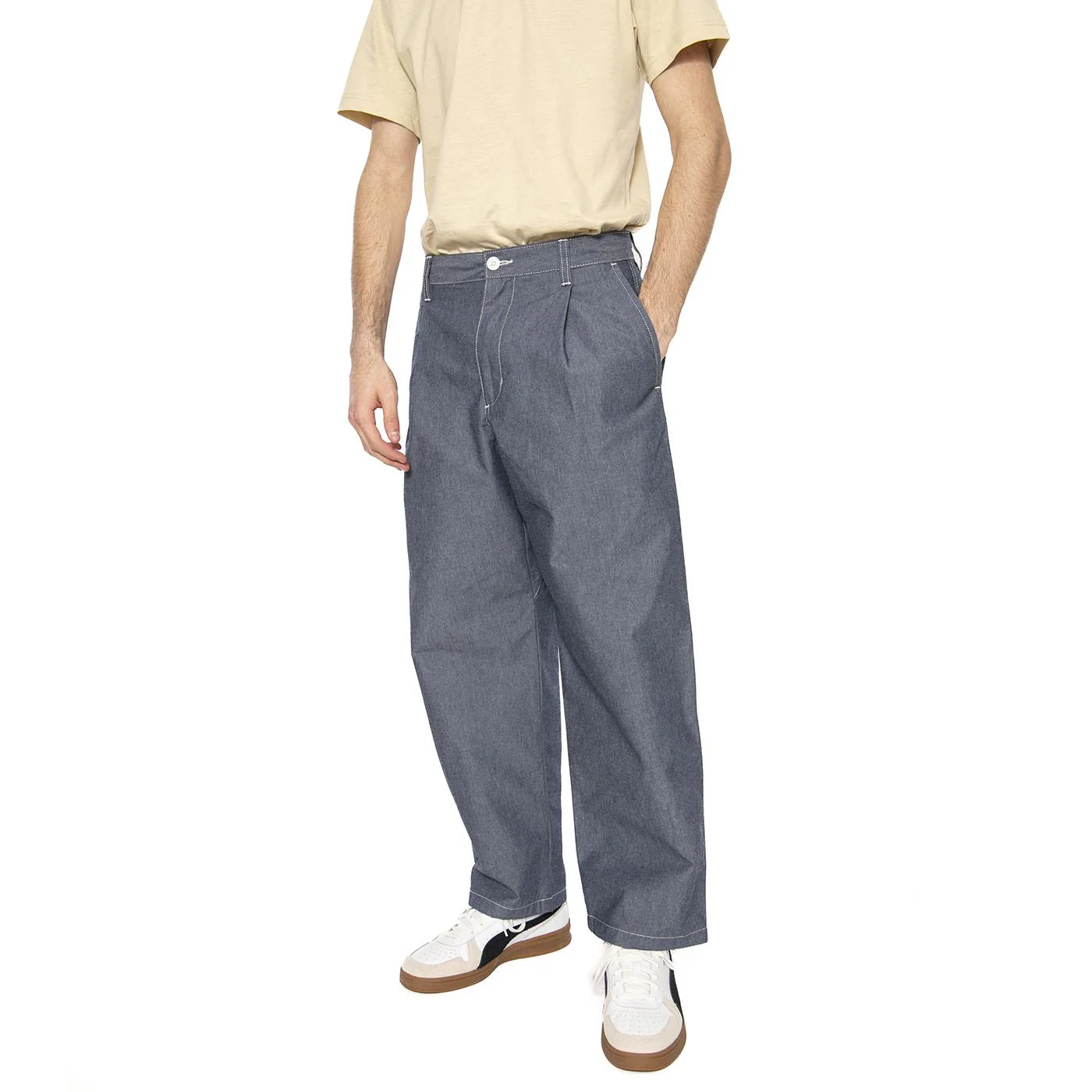 Blake Pant Blue - Pantaloni Uomo Blu Uomo CARHARTT WIP