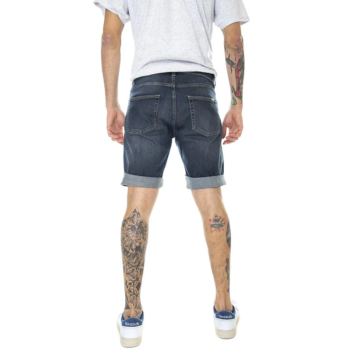 Swell Short Blue - Bermuda Denim Jeans Uomo Blu  Uomo CARHARTT WIP - Image 3