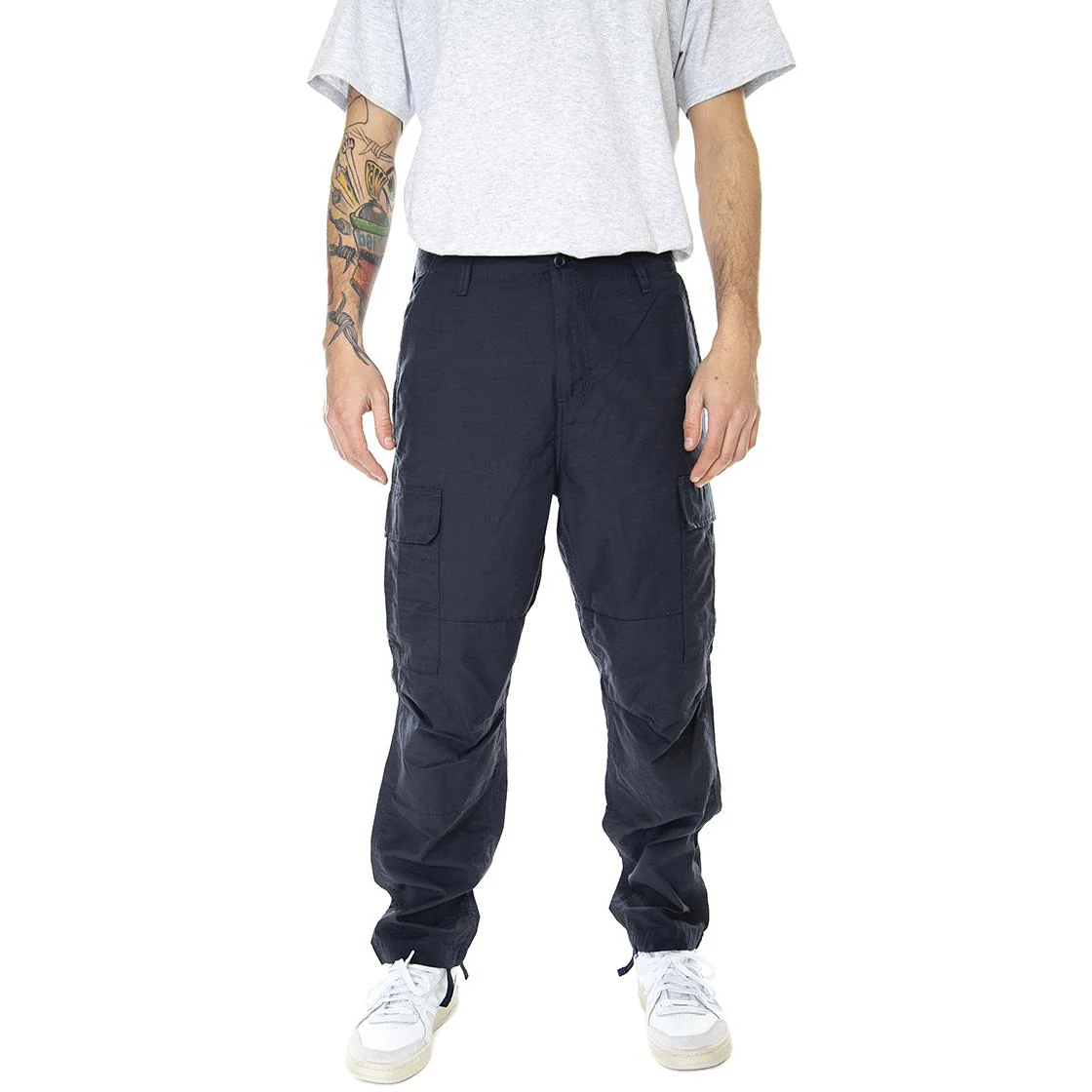 Field Cargo Pant Dark Navy - Pantaloni Cargo Uomo Blu  Uomo CARHARTT WIP - Image 2