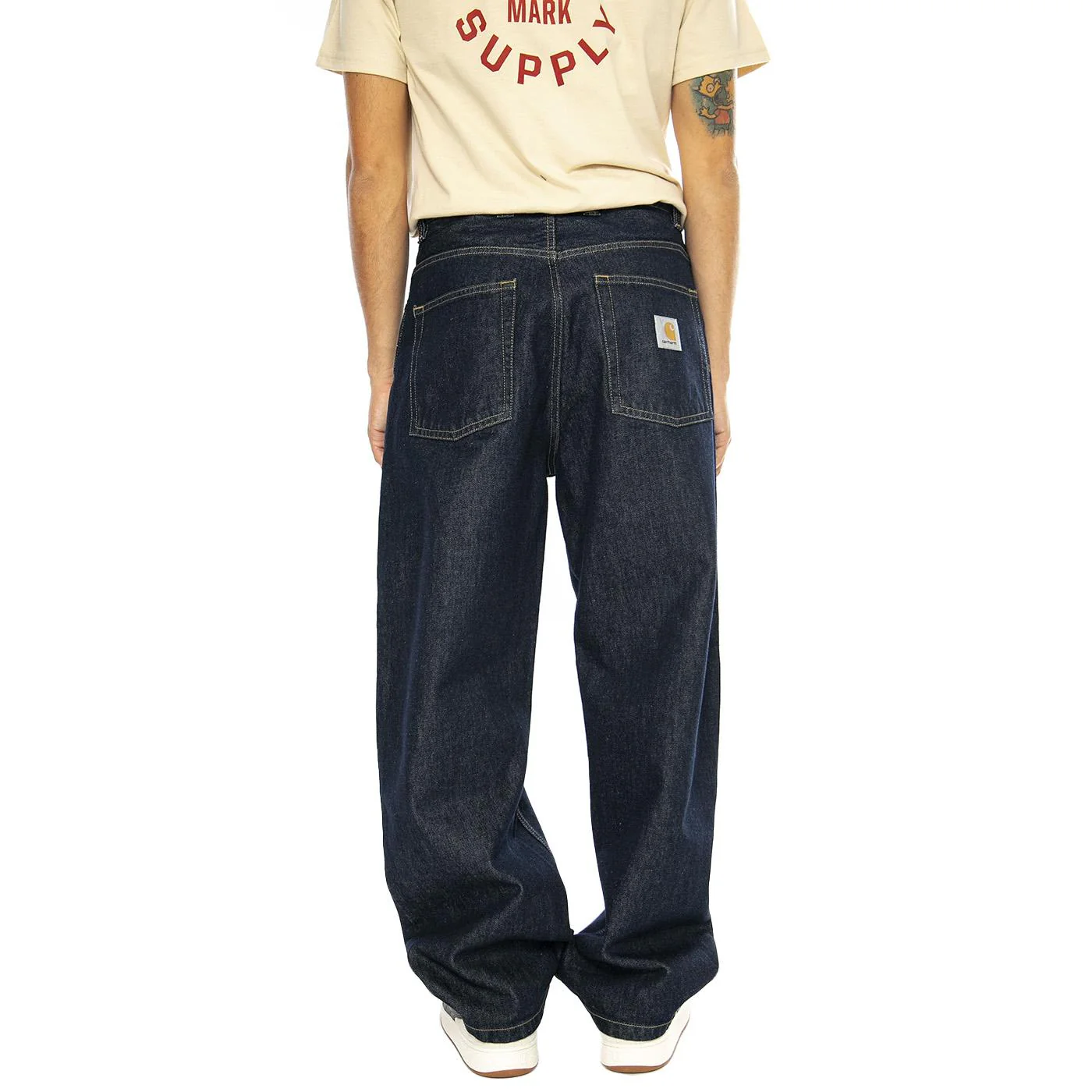 Brandon Pant Blue - Pantaloni Denim Jeans Uomo Blu  Uomo CARHARTT WIP - Image 3