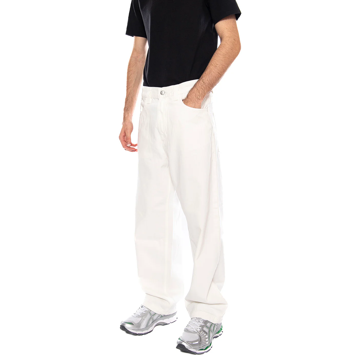Brandon Pant - Pantaloni Uomo Bianchi  Uomo CARHARTT WIP