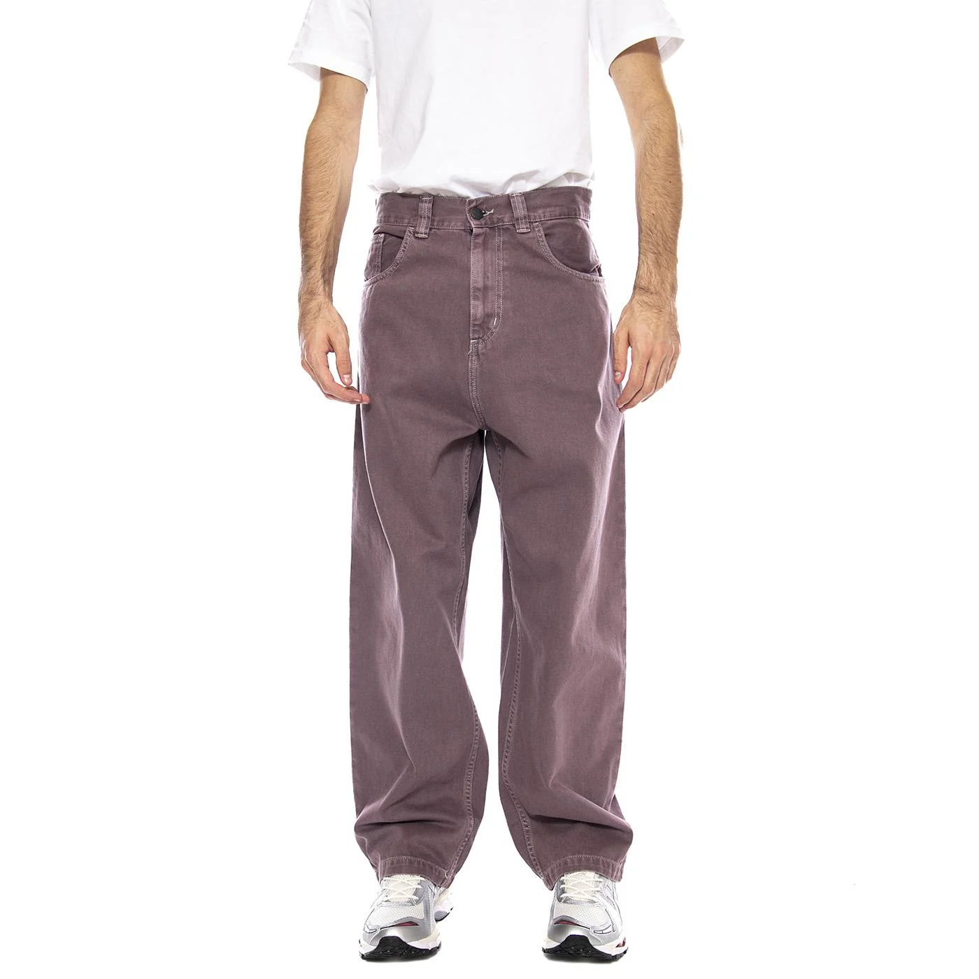Brandon Pant Phlox - Pantaloni Uomo Verdi Uomo CARHARTT WIP - Image 2