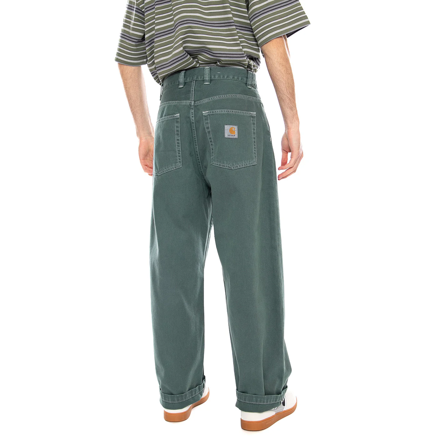 Brandon Pant Velvet Green - Pantaloni Uomo Verdi Uomo CARHARTT WIP - Image 3