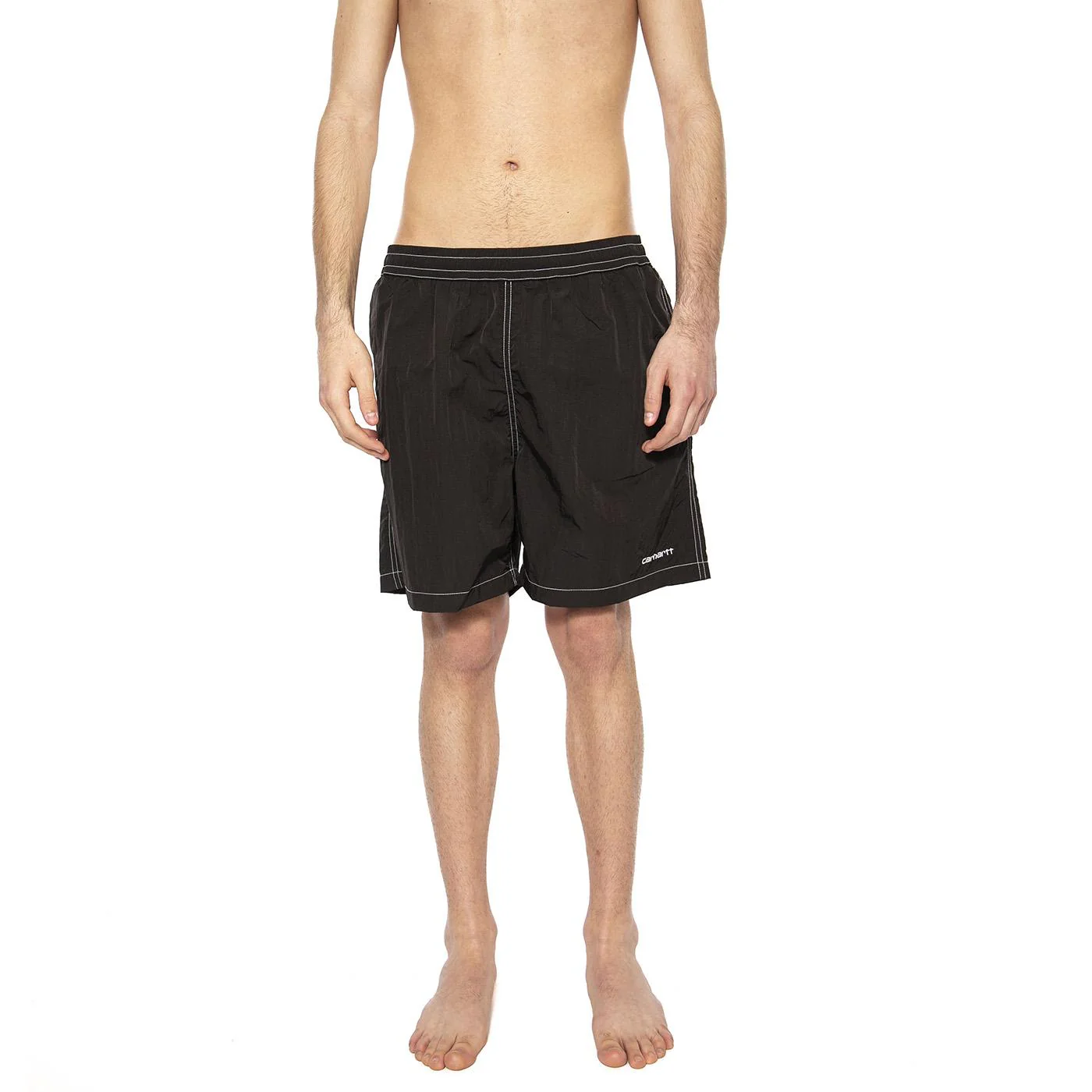 Canby Swim Trunks Black / White - Costume da Bagno Uomo Nero Uomo CARHARTT WIP - Image 2