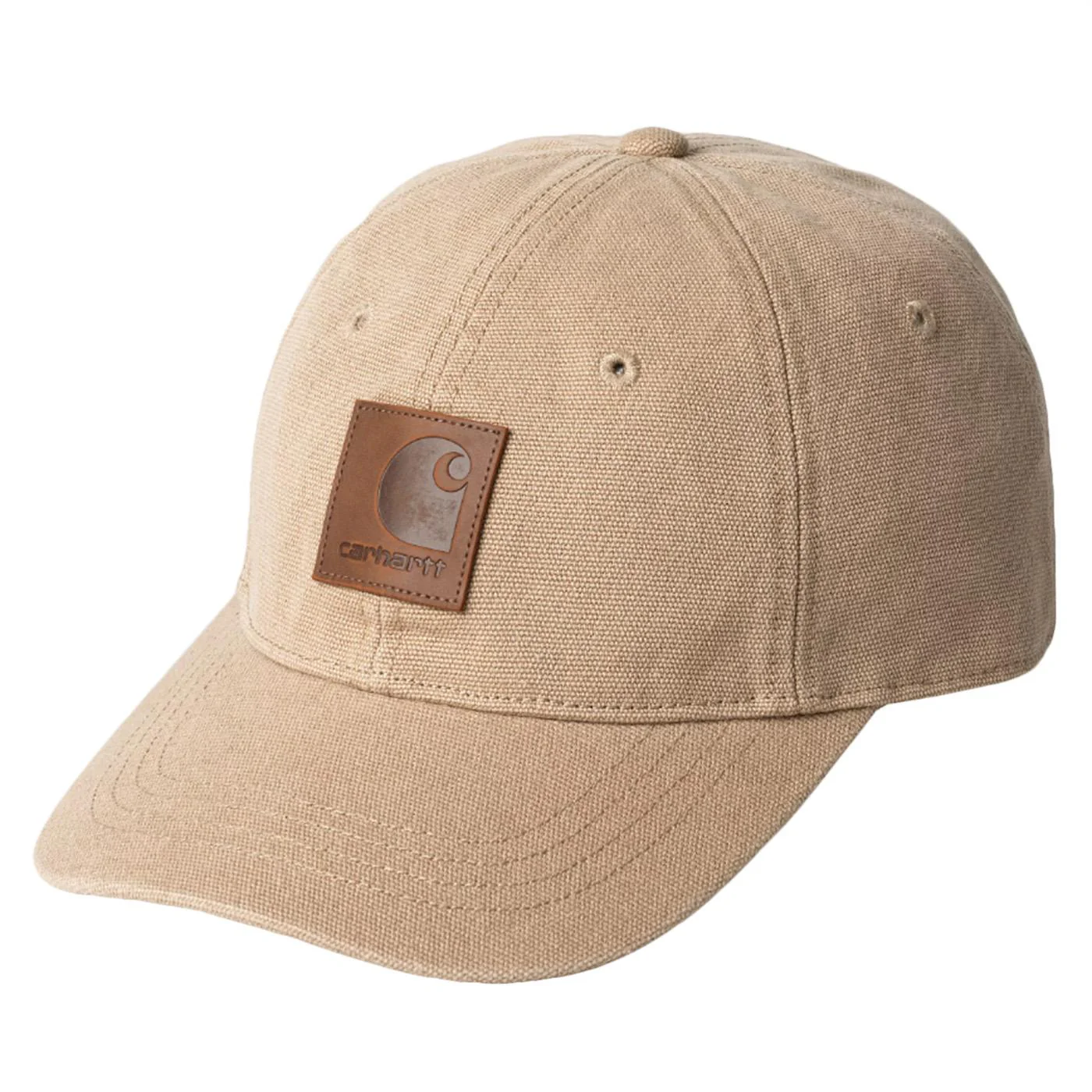 Canvas Cap Dusty H Brown / Hamilton Brown - Cappellino con Visiera Beige ACCESSORI CARHARTT WIP