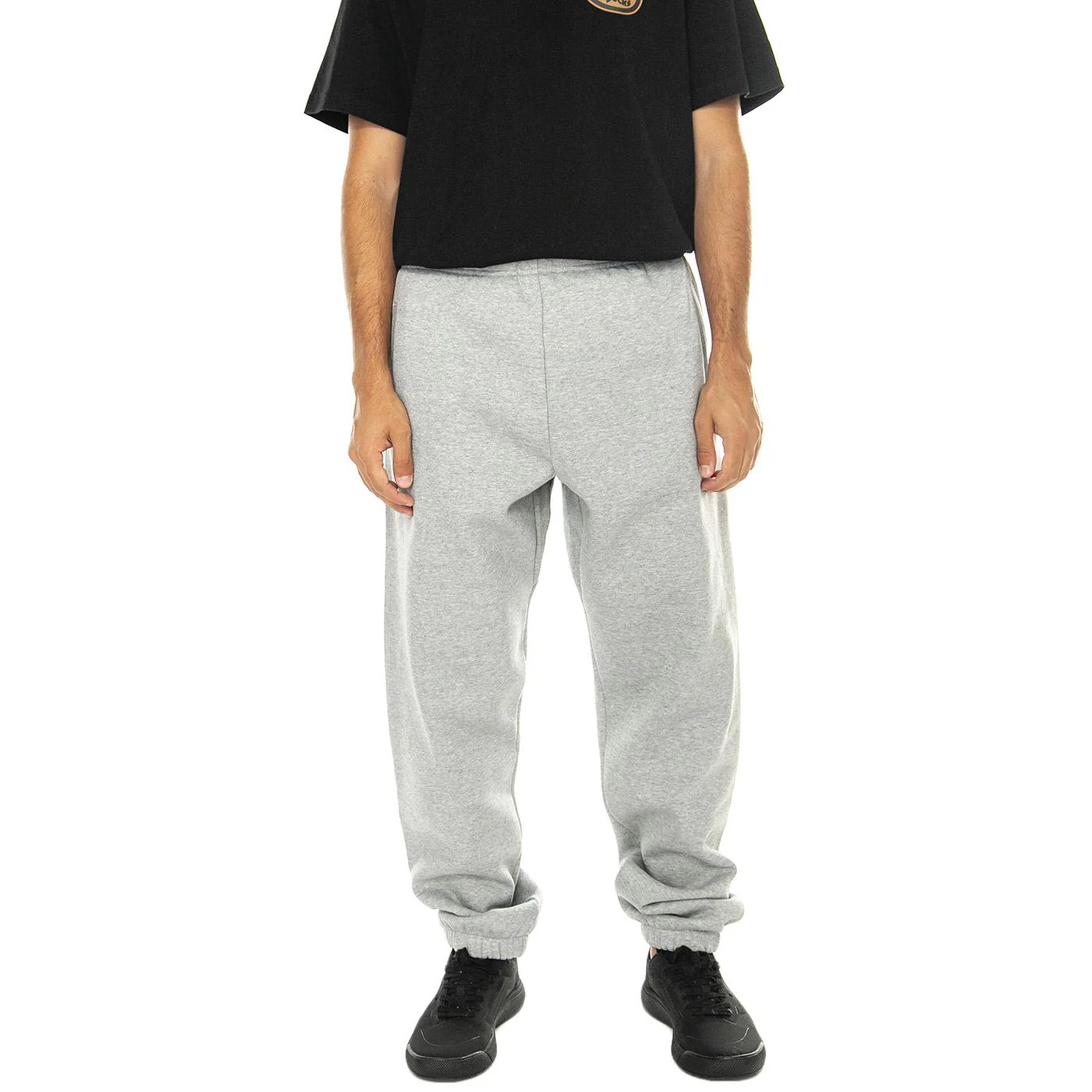 Chase Sweat Pant Grey Heather / Gold - Pantaloni Jogging Uomo Grigi Uomo CARHARTT WIP - Image 2