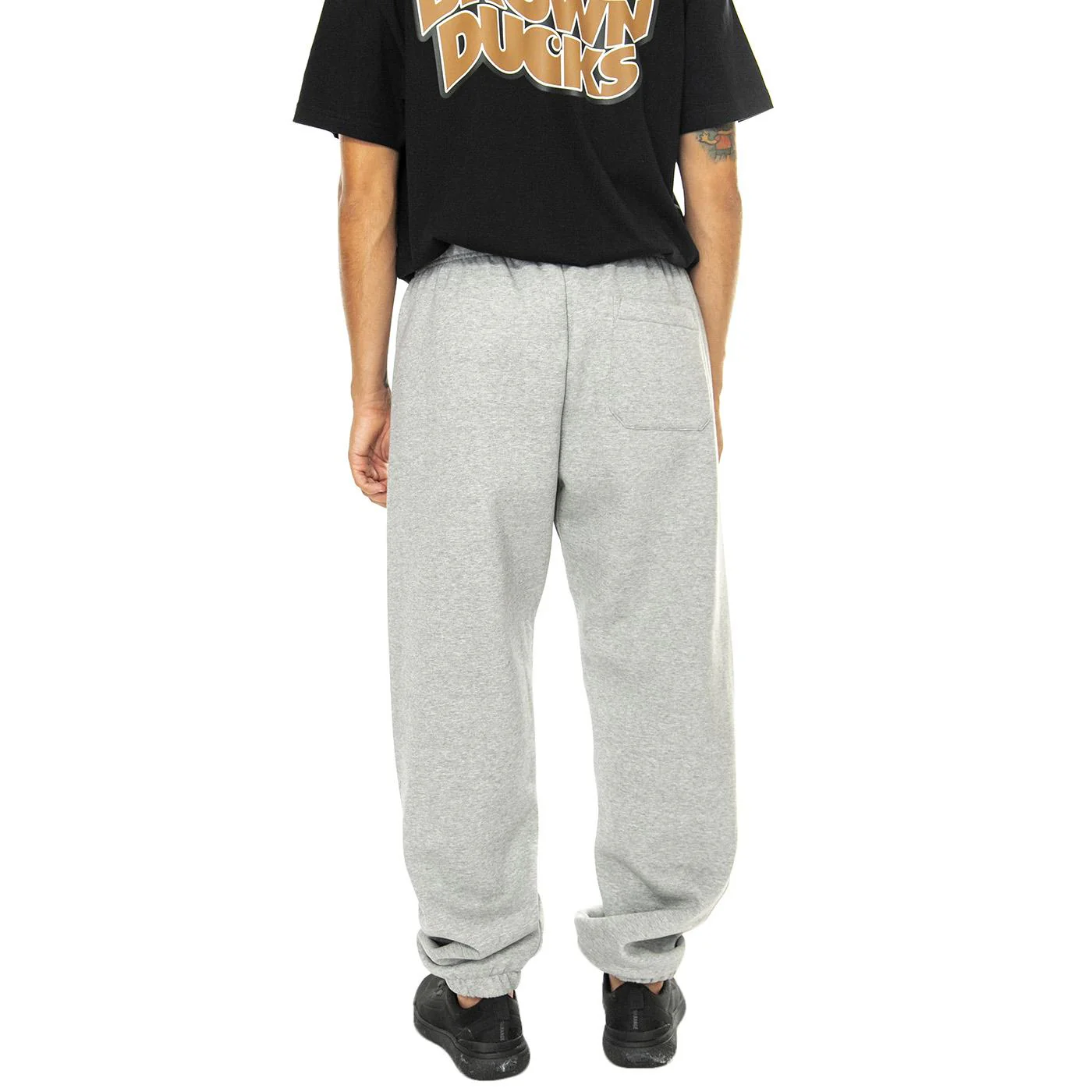 Chase Sweat Pant Grey Heather / Gold - Pantaloni Jogging Uomo Grigi Uomo CARHARTT WIP - Image 3