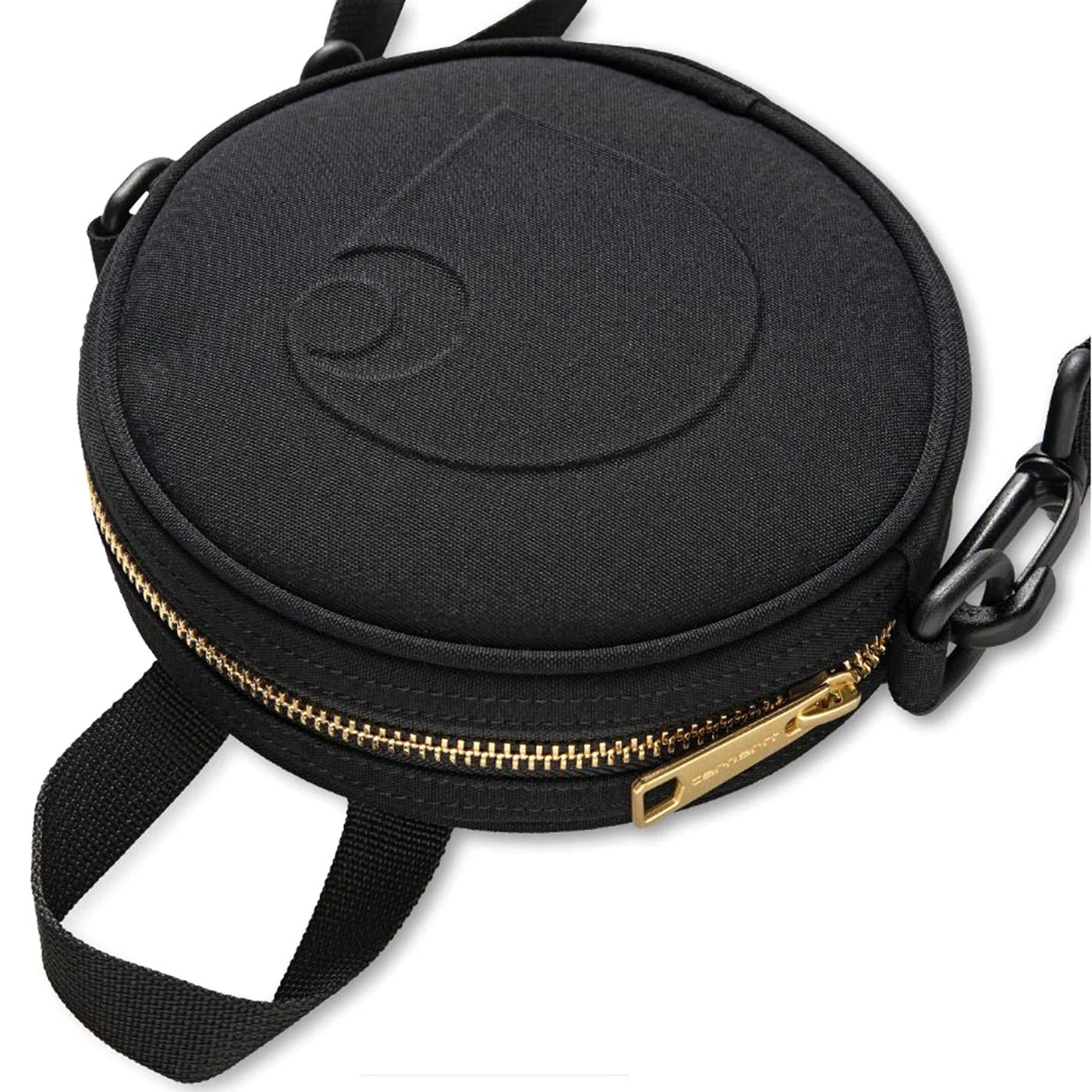 Clarton Bag Black - Borsa a Tracolla Nera ACCESSORI CARHARTT WIP - Image 3