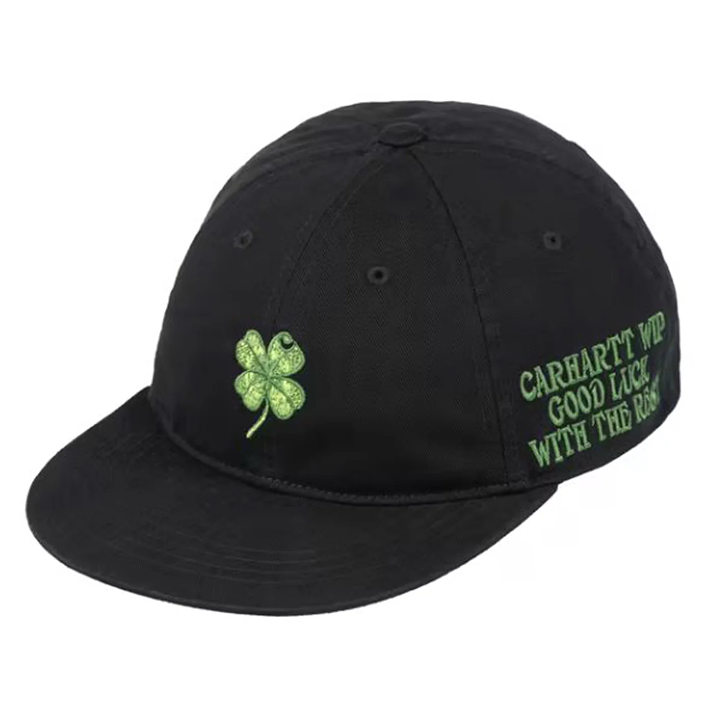 CLOVER CAP BLACK / BLACK - Cappellino con Visiera Nero ACCESSORI CARHARTT WIP
