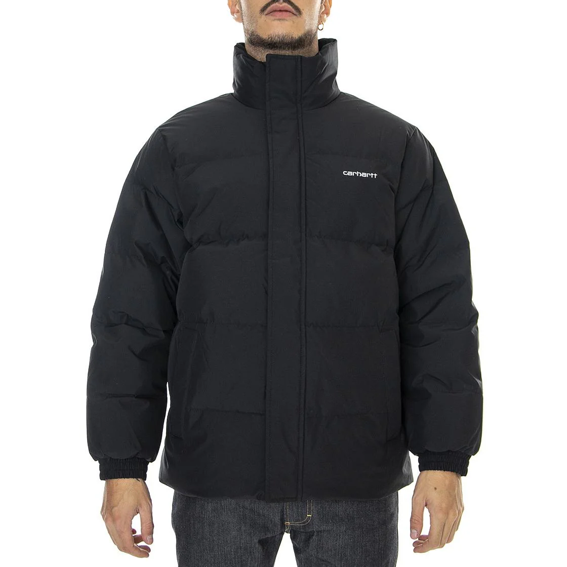 DANVILLE JACKET BLACK / WHITE - Giacca Uomo Nera Uomo CARHARTT WIP - Image 2