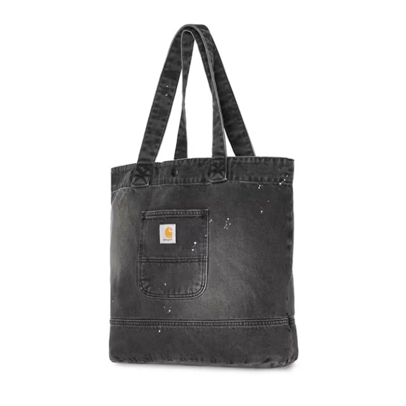 DENIM TOTE BLACK - Borsa Tote Shopping Denim Jeans Nera  ACCESSORI CARHARTT WIP - Image 2