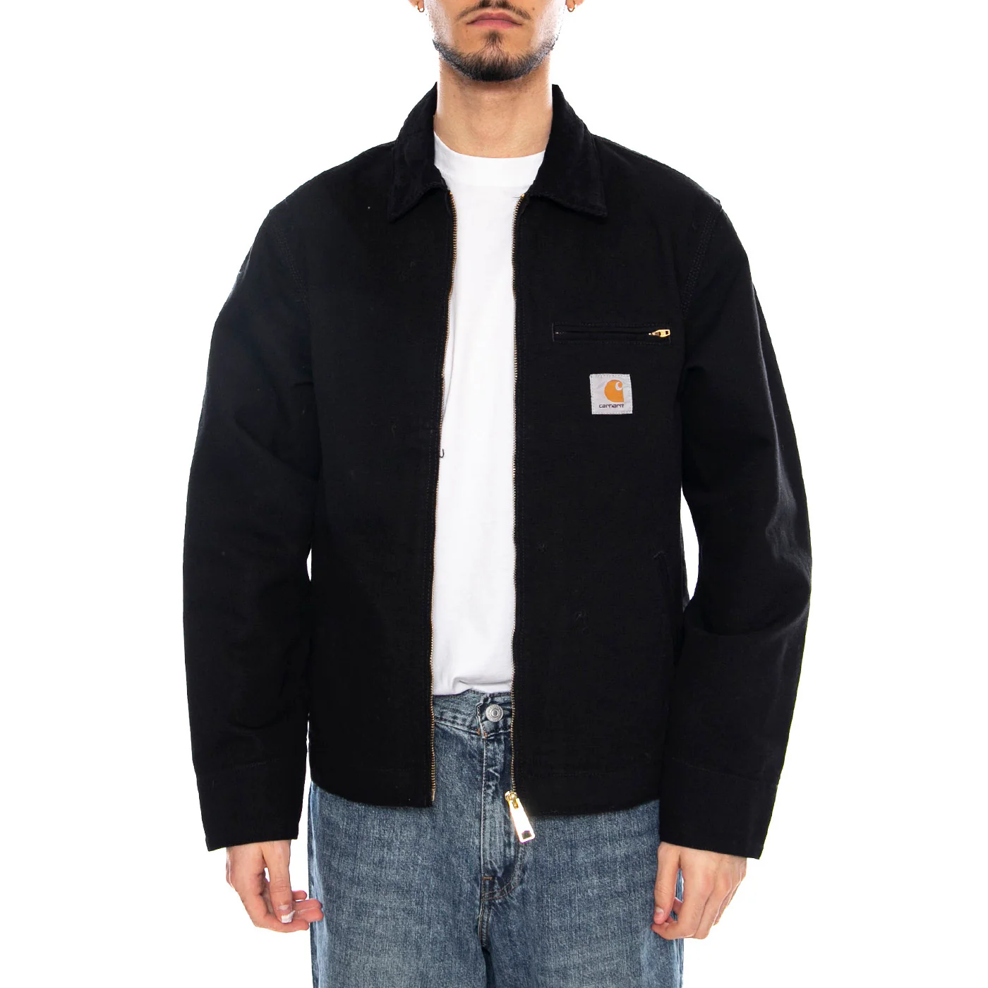 Detroit Jacket - Giacca Uomo Nera Uomo CARHARTT WIP - Image 2