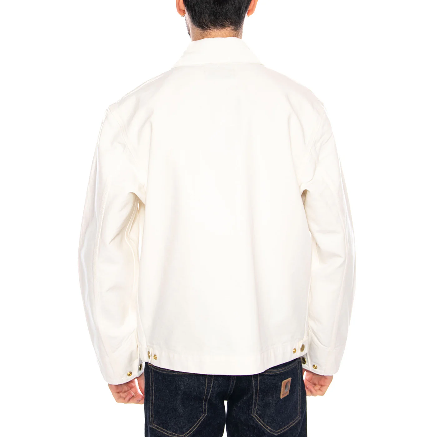 Detroit Jacket Wax / Waz - Giacca con Zip Uomo Bianca Uomo CARHARTT WIP - Image 3
