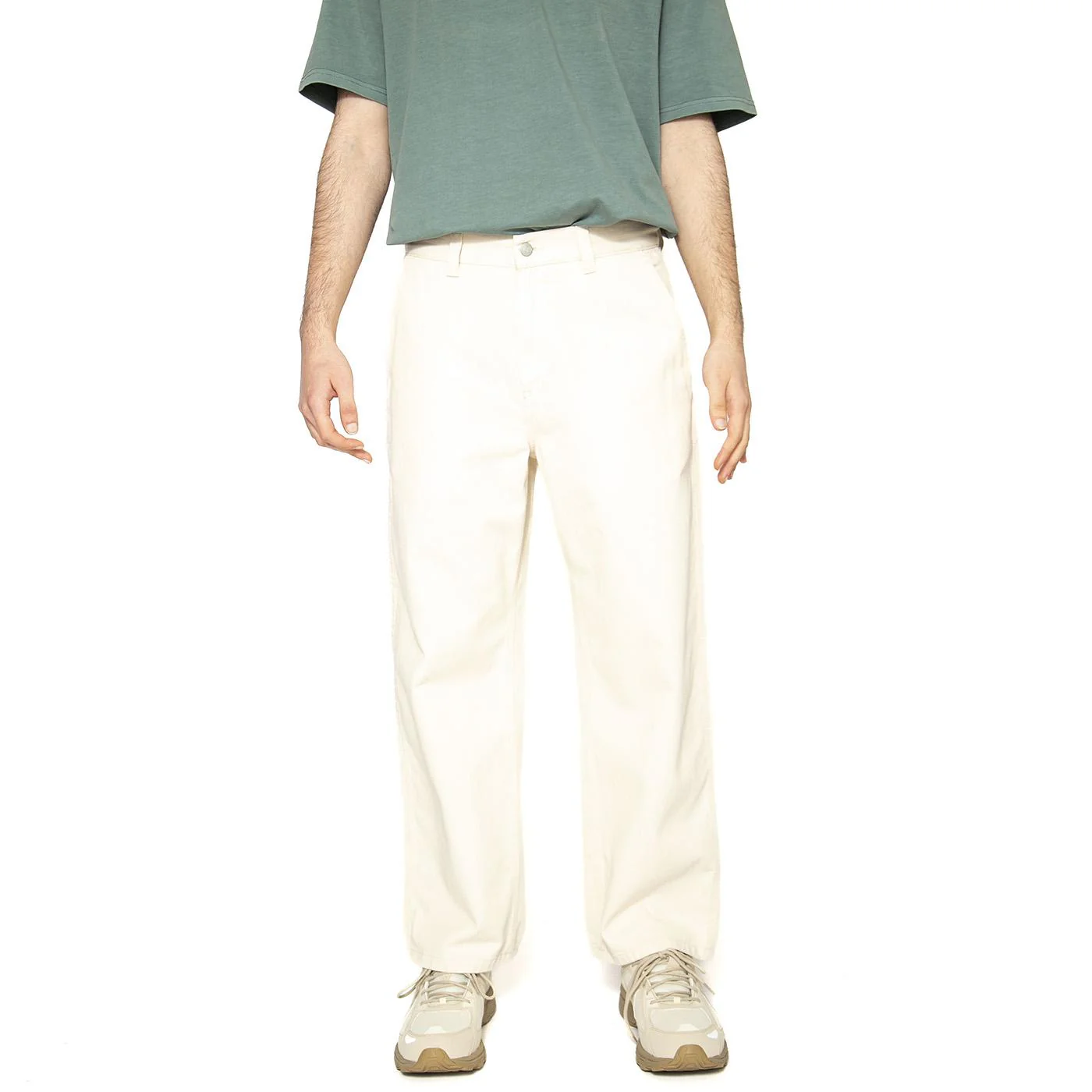 Drewe Pant Natural - Pantaloni Uomo Beige Uomo CARHARTT WIP - Image 2