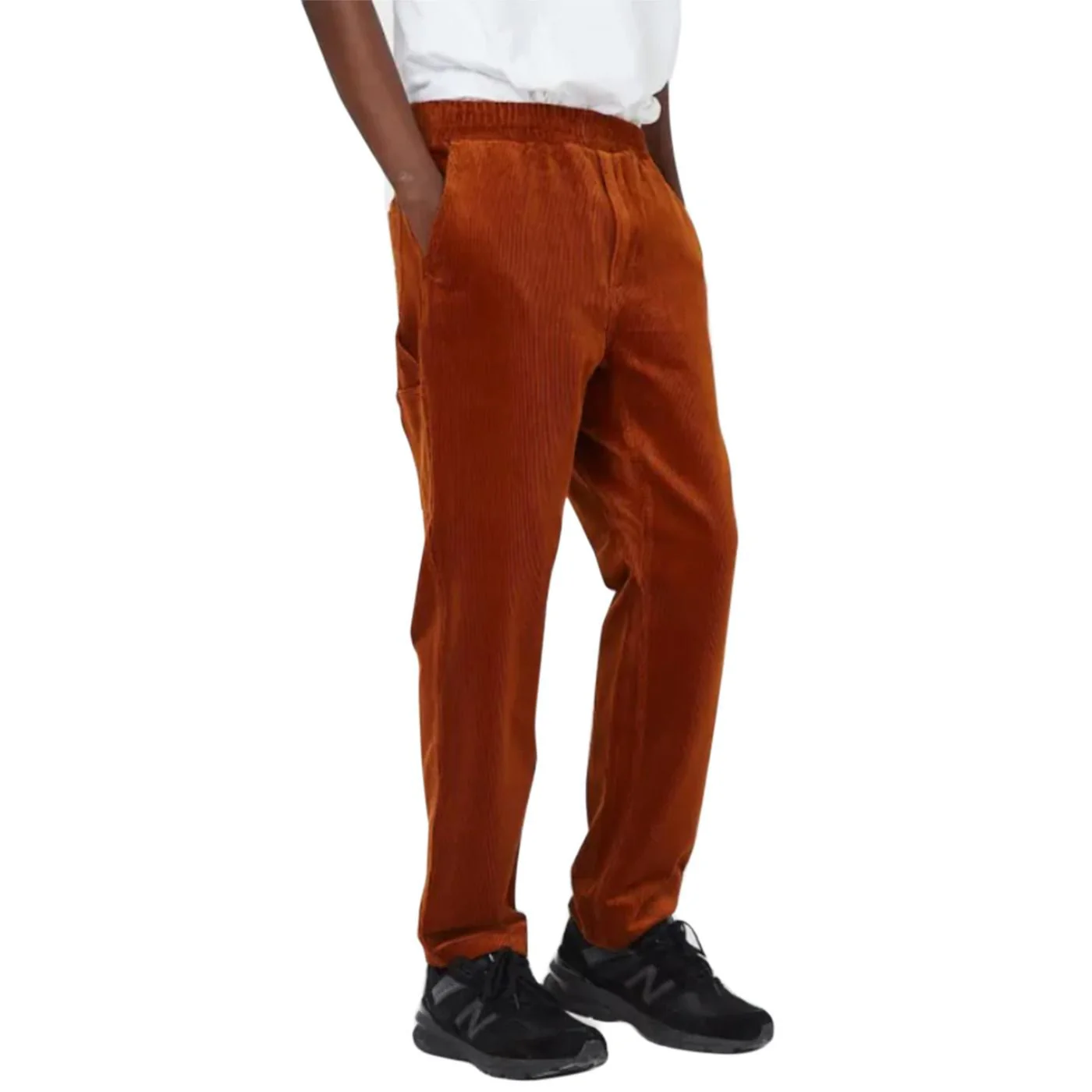 Flint Pant Brandy - Pantaloni Uomo Marroni Uomo CARHARTT WIP