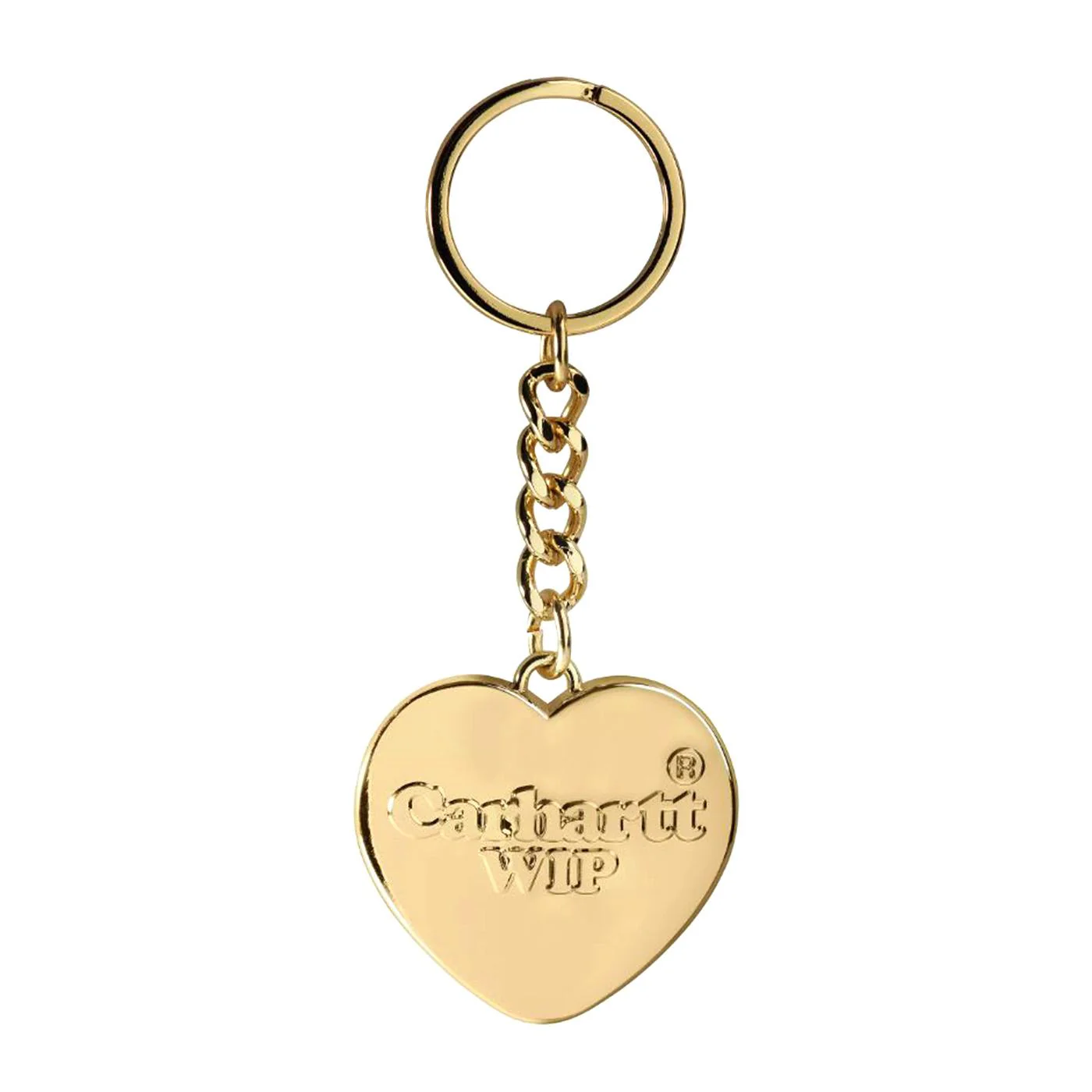 Heart Keychain Gold - Portachiavi Oro  ACCESSORI CARHARTT WIP