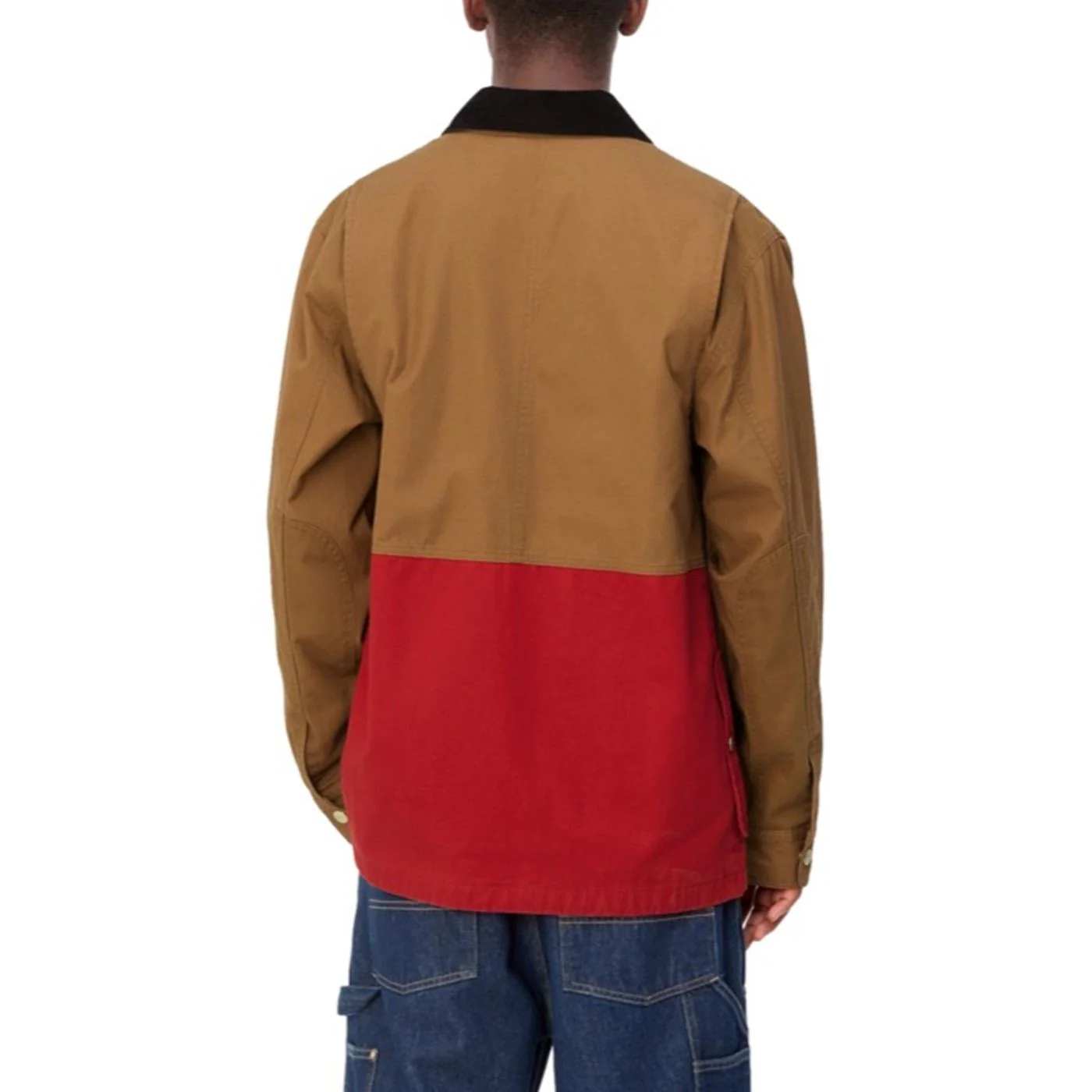 HESTON JACKET HAMILTON BROWN / CHERRY - Giacca Uomo Marrone Uomo CARHARTT WIP - Image 3