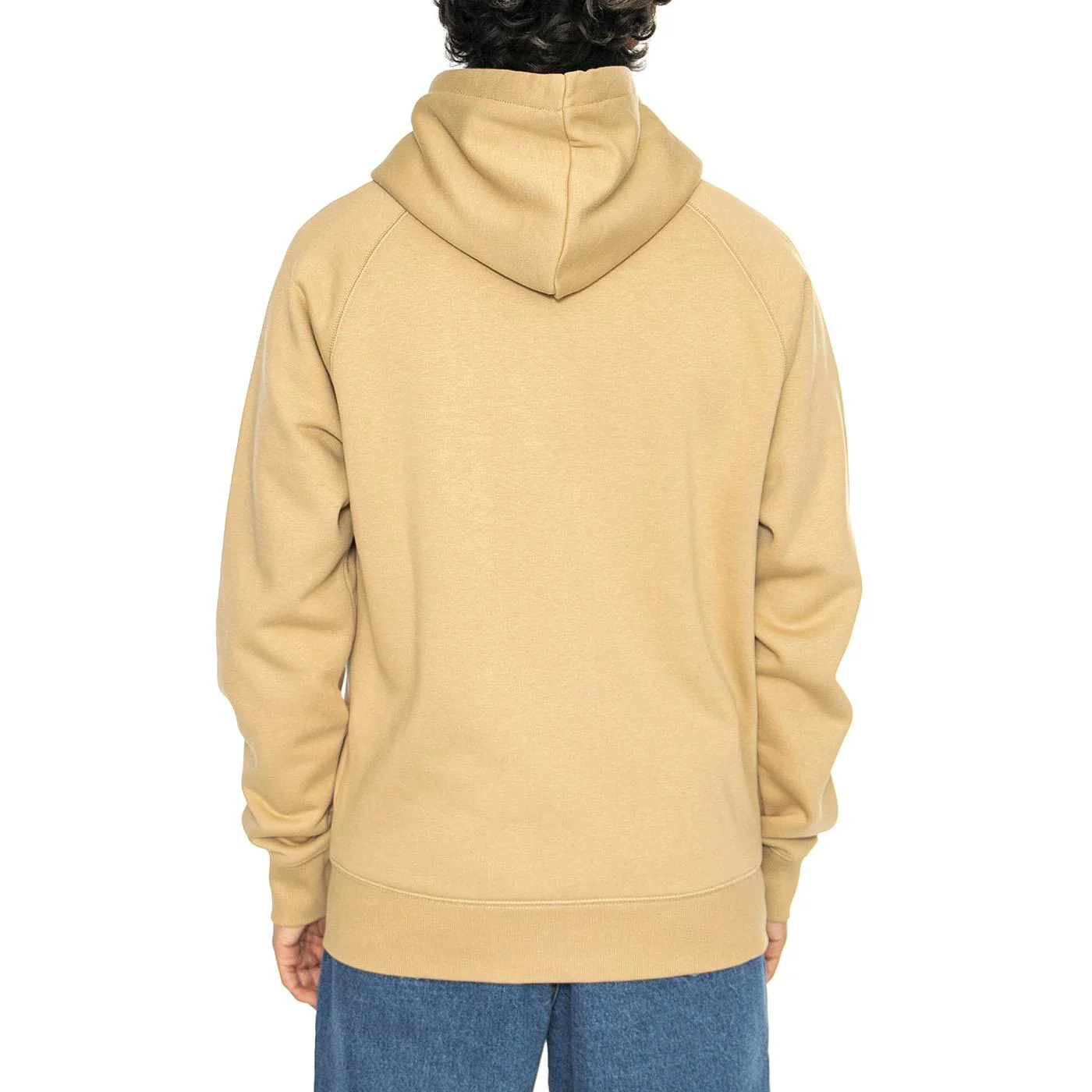 Hooded Chase Jacket Dusty H Brown / Gold - Felpa con Cappuccio e Zip Uomo Beige  Uomo CARHARTT WIP - Image 3