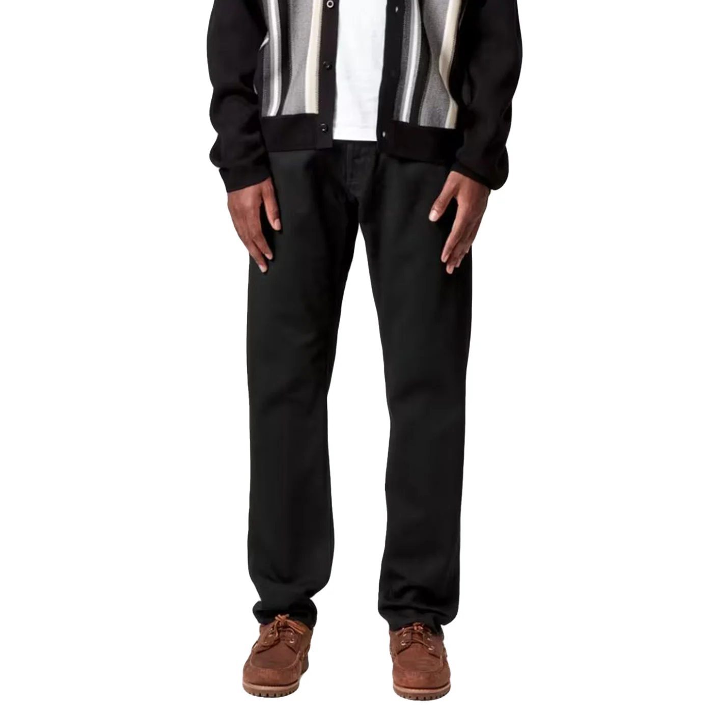 KLONDIKE PANT BLACK - Pantaloni Denim Jeans Uomo Neri  Uomo CARHARTT WIP - Image 2