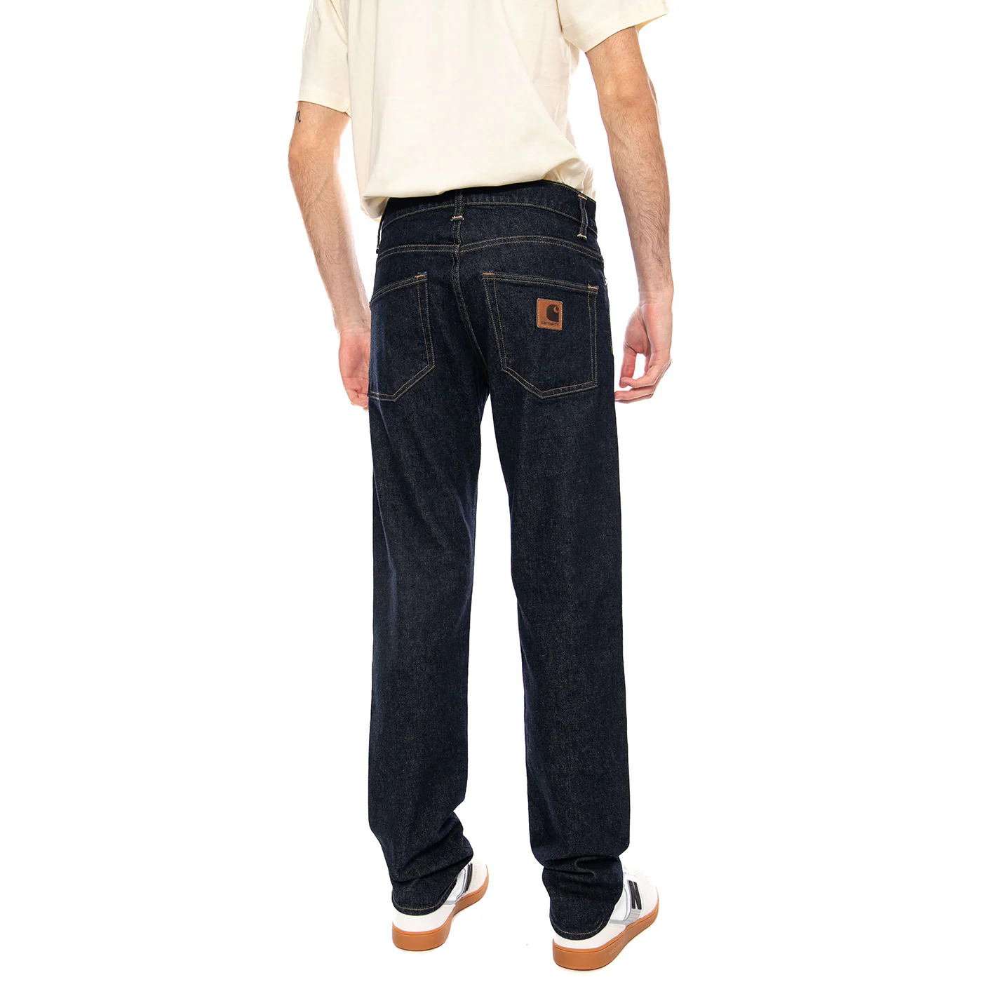 Klondike Pant Blue - Pantaloni Denim Jeans Uomo Blu  Uomo CARHARTT WIP - Image 3