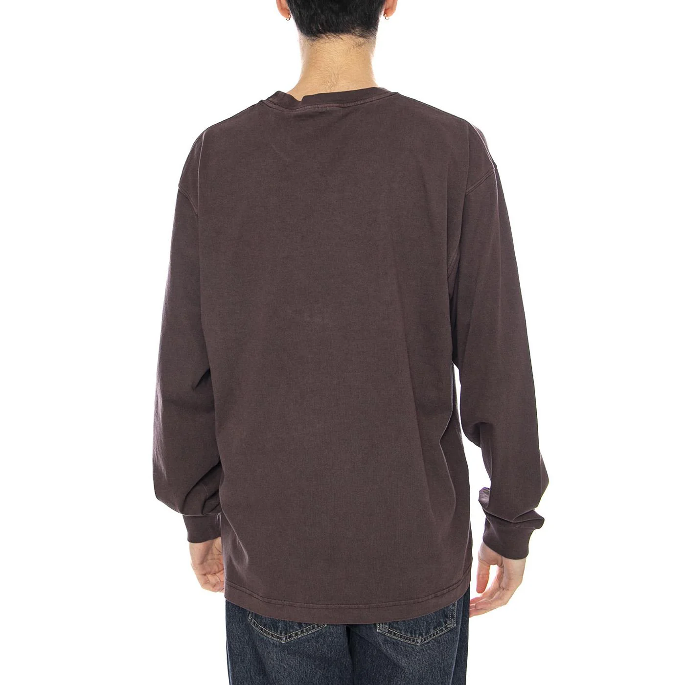 L/S Vista Maglietta -- Maglietta Uomo Palisander Marrone Maniche Lunghe  Uomo CARHARTT WIP - Image 3