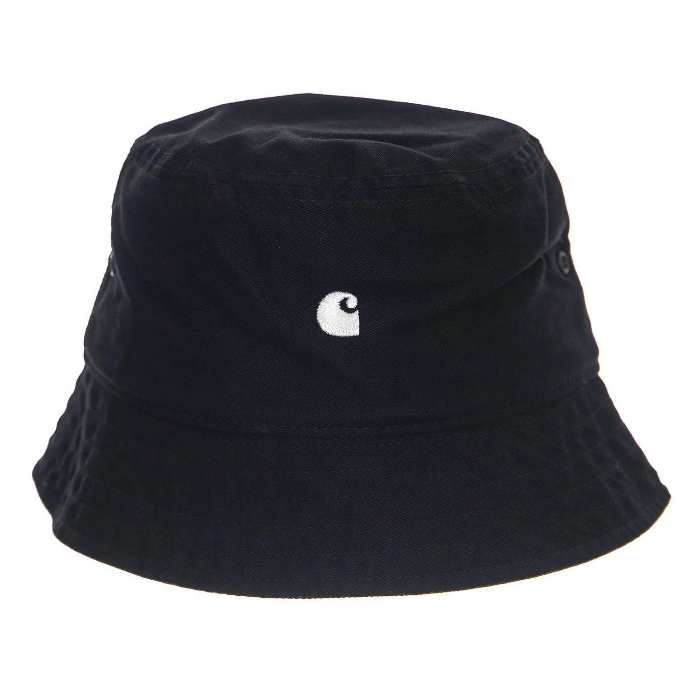 Madison Logo Bucket Hat Black / White - Cappello da Pescatore Nero ACCESSORI CARHARTT WIP
