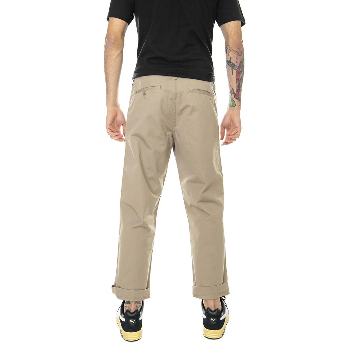 Dallas Leather StoneW - Pantaloni Uomo Marroni Uomo CARHARTT WIP - Image 3