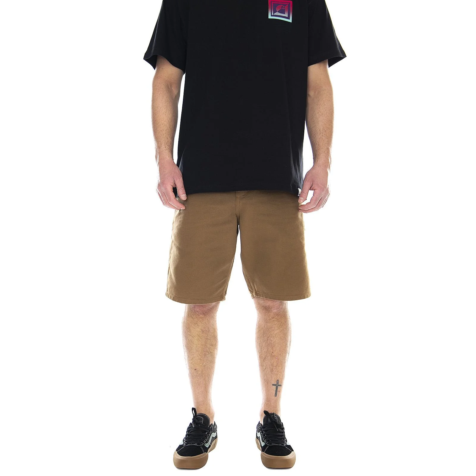 Single Knee Short Hamilton Brown - Bermuda Uomo Marroni  Uomo CARHARTT WIP - Image 2