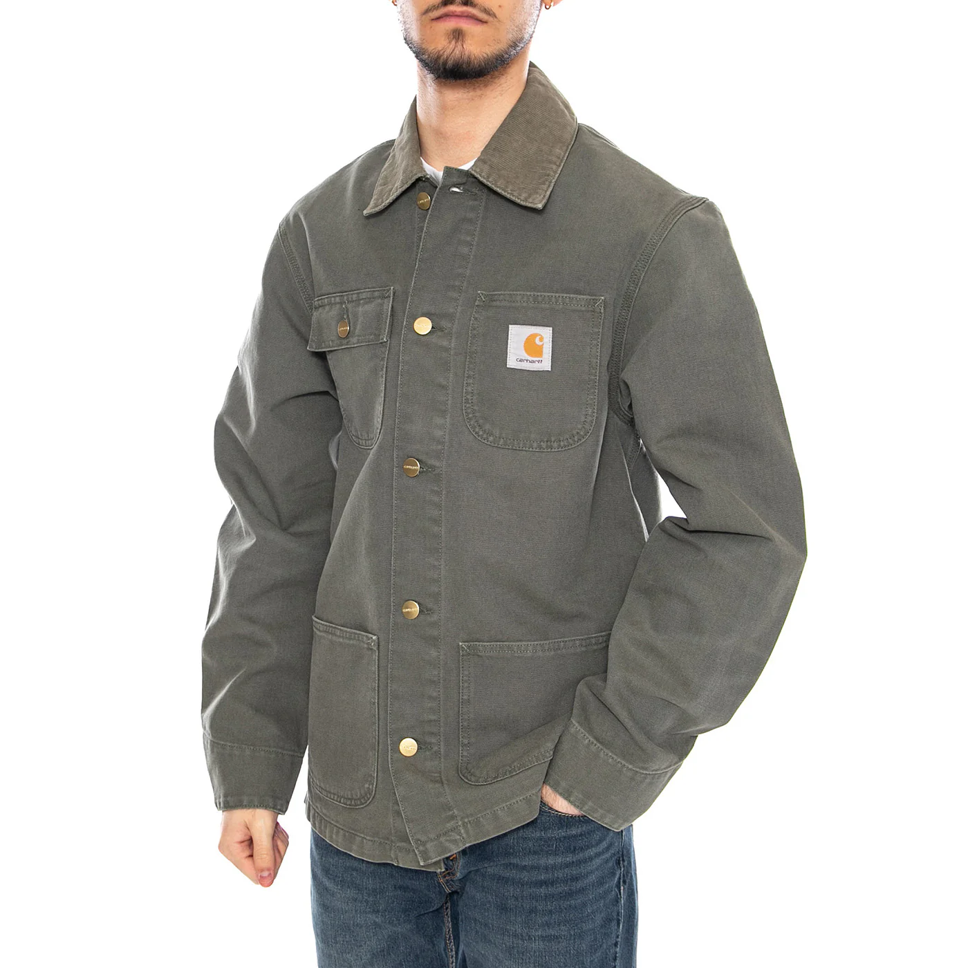 Michigan Coat Leaf / Leaf - Giacca Uomo Verde Uomo CARHARTT WIP