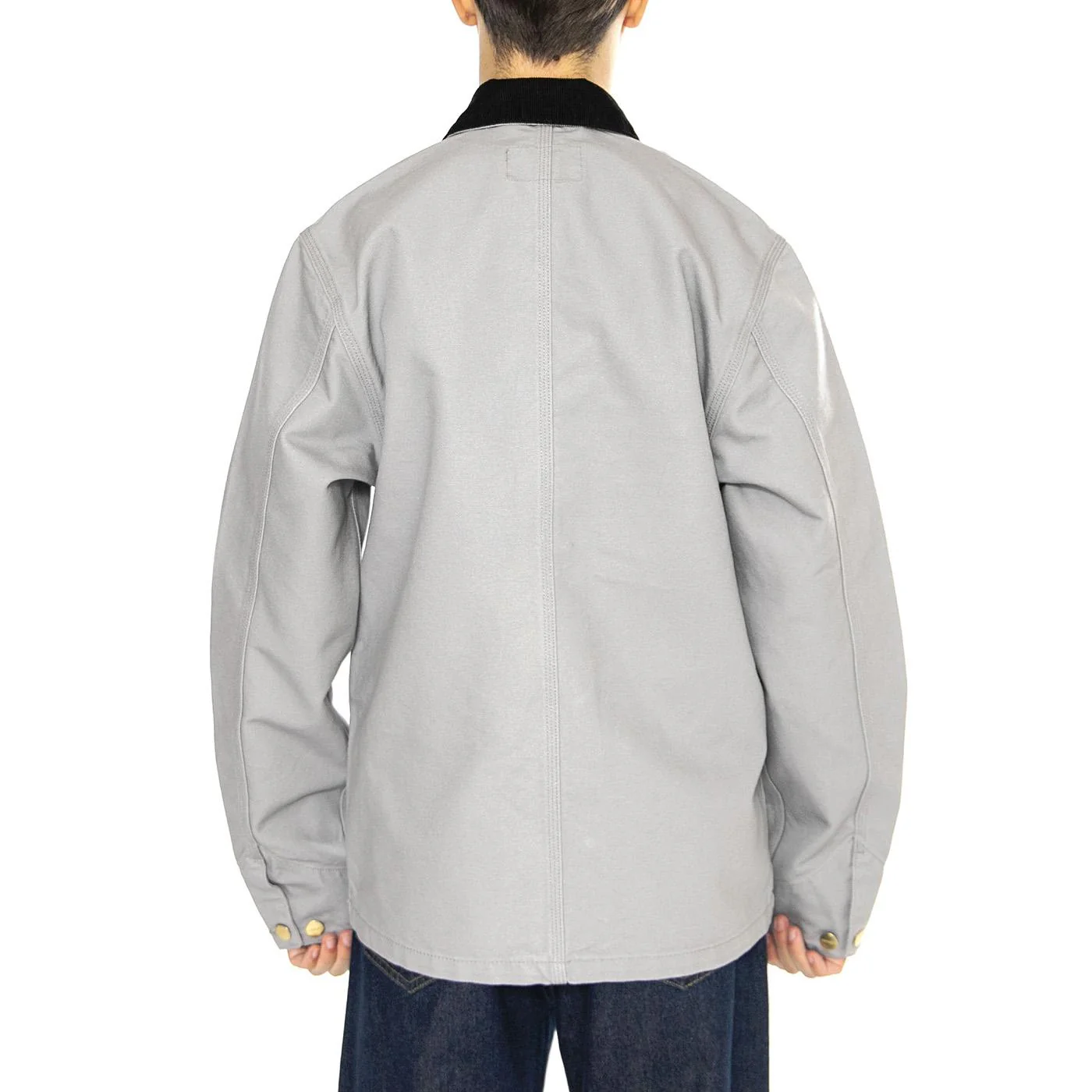 Michigan Coat Yosemite / Black - Giacca Uomo Grigia Uomo CARHARTT WIP - Image 3