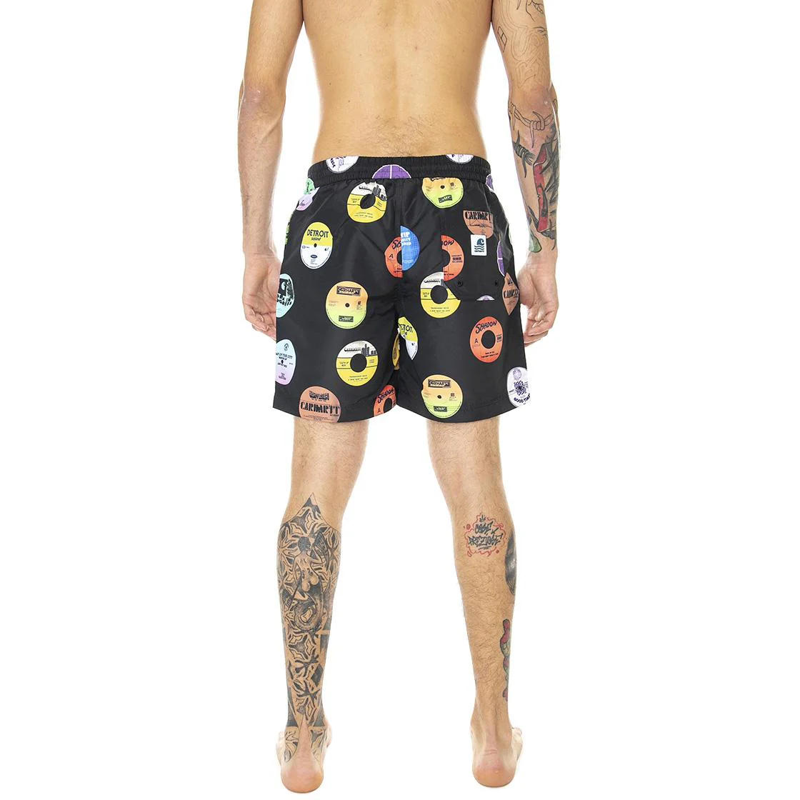 Drift Trunk Record Print, Black - Costume da Bagno Uomo Multicolore  Uomo CARHARTT WIP - Image 3