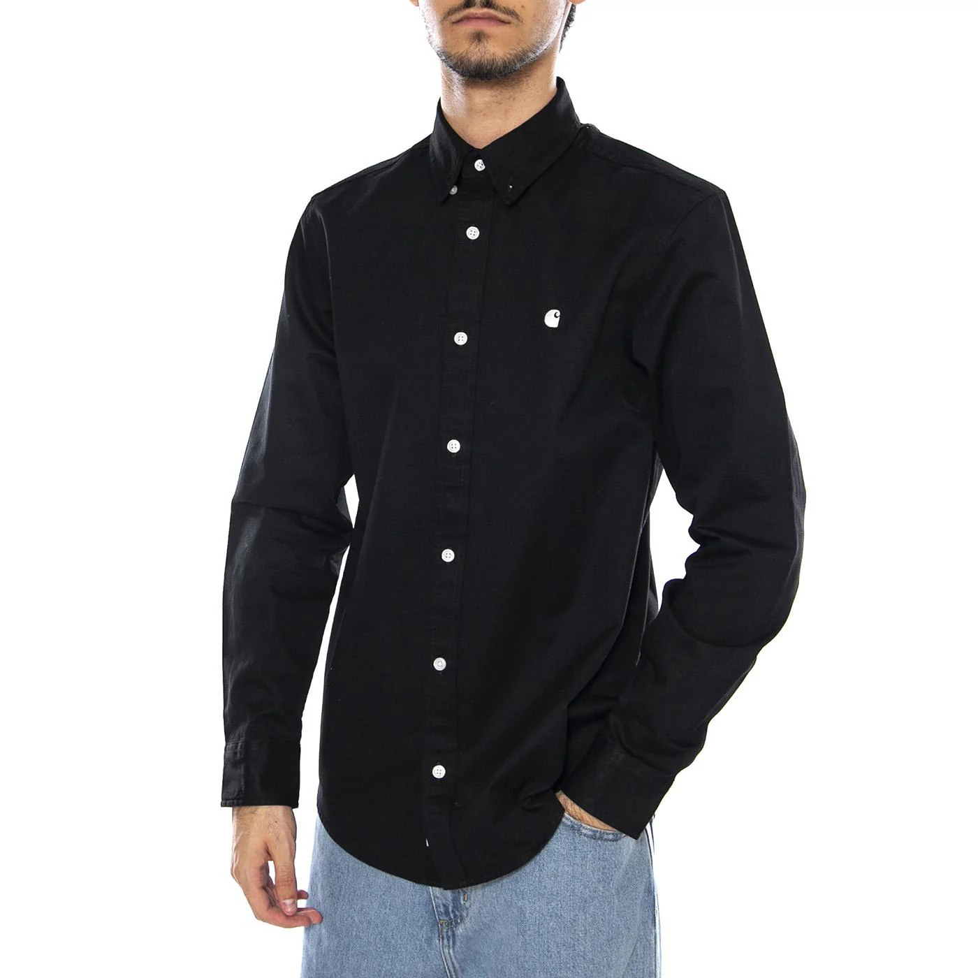 Madison - Camicia Uomo Nera Uomo CARHARTT WIP