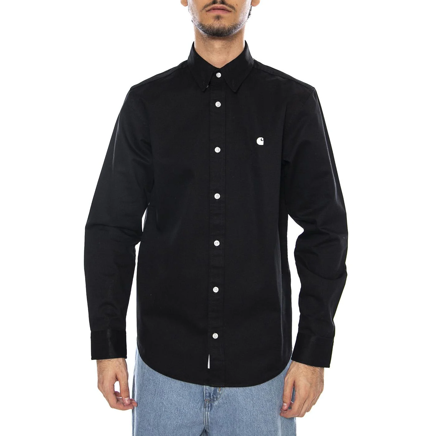 Madison - Camicia Uomo Nera Uomo CARHARTT WIP - Image 2
