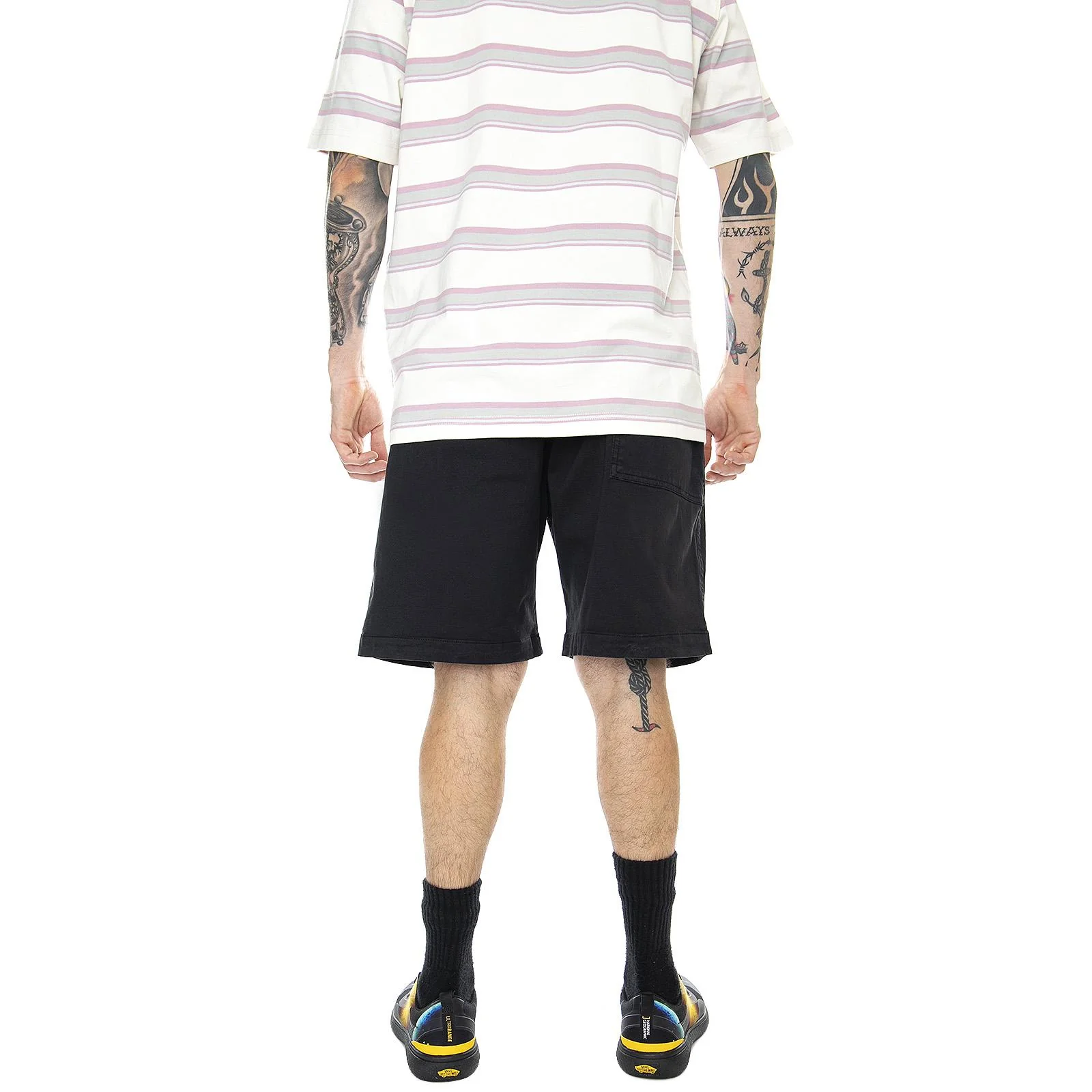 M' Lawton Short Black - Bermuda Uomo Neri  Uomo CARHARTT WIP - Image 3